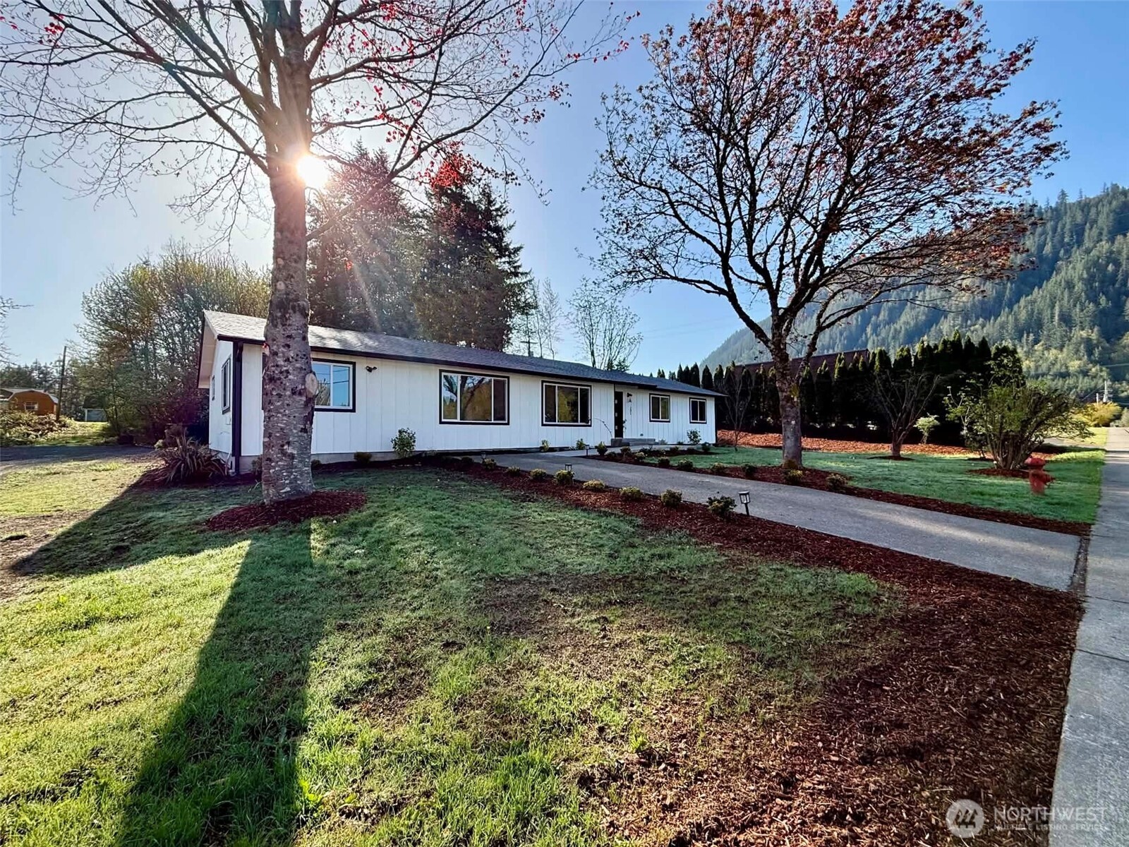 This just freshly remodeled home is a must see located in the heart of Morton. Comfortable four bedroom two bath home has all new flooring, cabinets, appliances, roof, and much more. Enjoy this spacious yard for entertaining with plenty of off street parking. It is conveniently located within walking distance of Parks, schools and medical facilities, along with shopping, grocery and dining. Home is virtually staged.