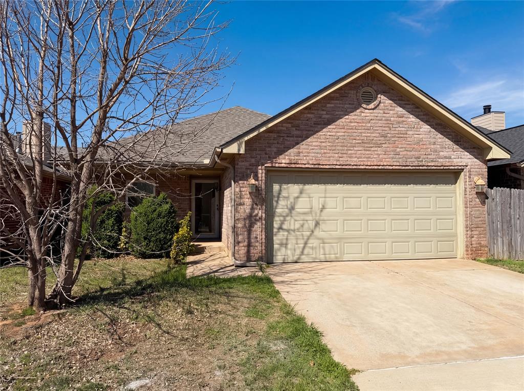 Meet 12917 Meadows Dr, a residence designed for practical living. The interior features a central fireplace and an accent backsplash in the kitchen, providing functional amenities. An outdoor patio extends to a fully fenced in backyard, creating a usable exterior area. Recent fresh interior paint contributes to the property's maintained condition. Included 100-Day Home Warranty with buyer activation