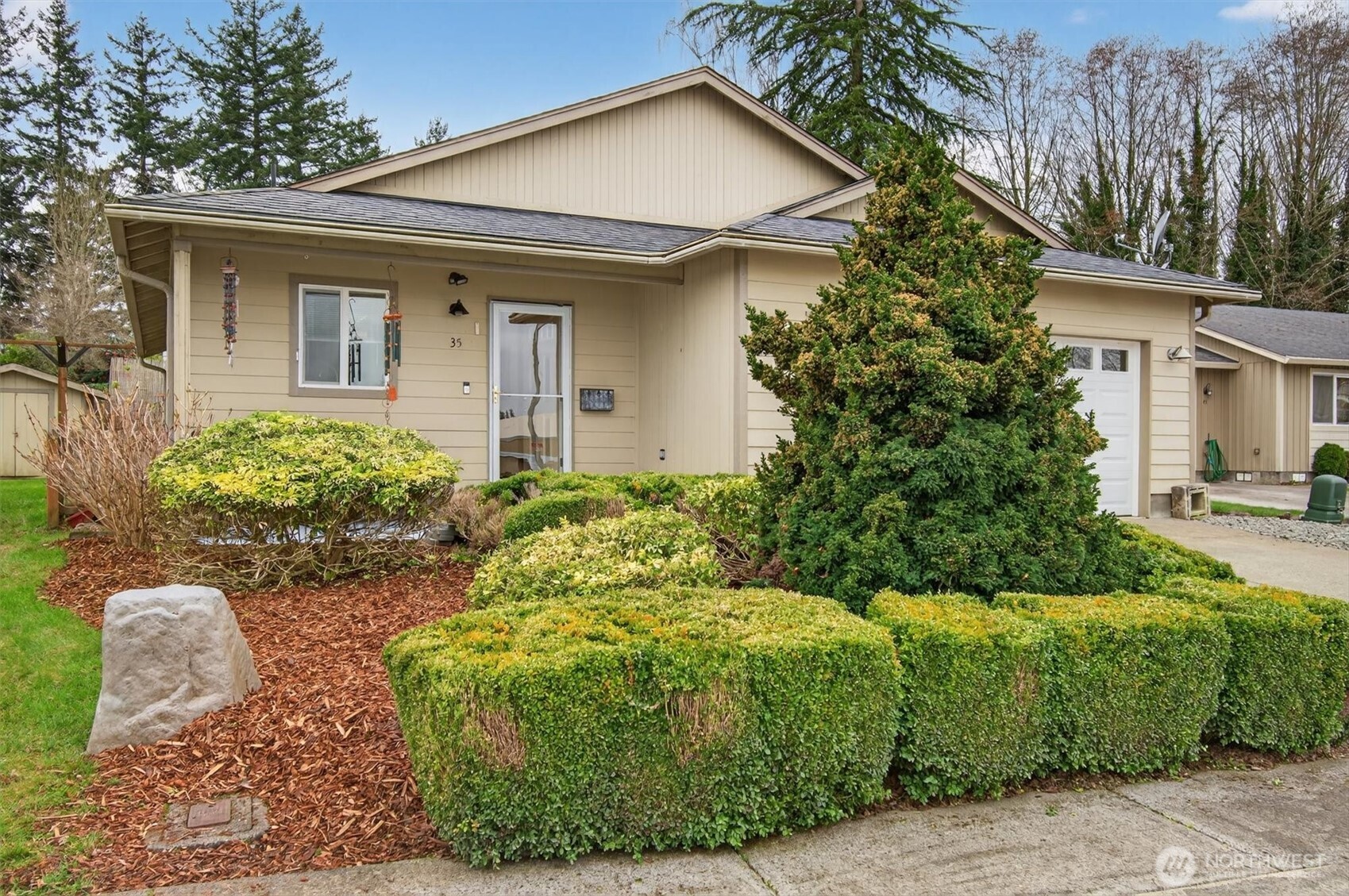 Welcome to your peaceful slice of river town living in charming Cathlamet! This well-maintained 3-bedroom, 2-bath home offers easy, low-stress living with a fully fenced backyard that's perfect for pets, play, or just relaxing outdoors. Step outside to a private covered back patio—ideal for morning coffee or evening barbecues no matter the weather. The low-maintenance landscaping keeps things simple, while the extra 8x8 storage shed gives you plenty of space for lawn tools, bikes, or seasonal gear. There's also ample room to start a garden, add raised beds, or let the dogs run around safely. Inside, everything's in very good condition and ready for you to move right in. The layout feels comfortable and functional, with room for everyday life and entertaining. You can't beat this quiet spot along the Columbia River! You're just minutes from downtown Cathlamet, where you can stroll to the marina, grab a craft beer at the local brewery, enjoy riverside dining, or check out nearby shops and restaurants. It's that perfect small-town vibe with easy access to everything you need. If you're looking for a solid, turnkey home in a serene riverside community, this one checks all the boxes. Come see it—you'll feel right at home!