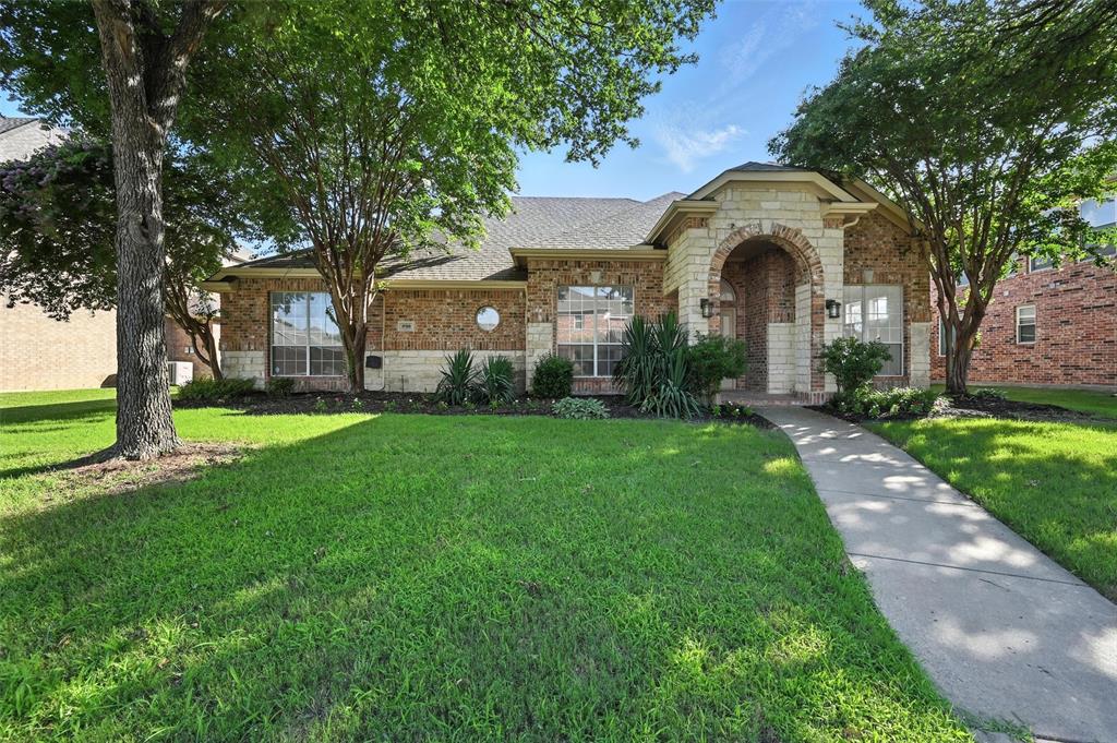*****FREE STANDING TUB CAN BE CHANGED OUT FOR A DROP IN TUB WITH ACCEPTED OFFER*****  Fogged WINDOWS WILL BE REPLACED BEFORE CLOSING*****Welcome to 1720 Harvest Glen Drive—an exceptional single-story home in the heart of Allen, tucked into the coveted Summerfield neighborhood - praised for its peaceful, safe atmosphere, community pools, fishing lakes, jogging trails, playgrounds, and connections to nearby parks, strong sense of community, Part of Allen ISD, with excellent schools and just minutes from shopping, dining, and quick highway access. This 4 bedroom, 3 bathroom residence features a full interior remodel, including luxury flooring, high-end quartz countertops, and designer bathroom finishes throughout. 
Enjoy an open-concept layout ideal for both entertaining and everyday living, with natural light pouring into spacious living and dining areas. The chef's kitchen is a showstopper with modern cabinetry, sleek finishes, and premium appliances.
The spacious primary suite features beautiful natural light, a tray ceiling with crown molding, and a cozy bay window sitting area overlooking the backyard. The fully updated en-suite bath offers a freestanding soaking tub, a walk-in shower and dual quartz vanities with modern fixtures—your own private spa retreat.
Step outside to your private backyard oasis with a sparkling pool, perfect for summer days and weekend gatherings. A rare 3-car garage provides ample storage and convenience.  This beautiful updated one-story home checks off every need, want and desire for any family.