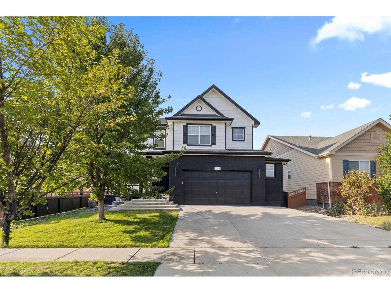 Welcome to 5102 Delphinium Cir, located in the desirable Brighton Crossing community. This beautifully updated home offers a modern, move-in-ready feel with thoughtful upgrades throughout. The updated kitchen features contemporary finishes and flows seamlessly into the main living areas, while updated flooring and beautifully refreshed bathrooms add a clean, modern look throughout the home.Step outside to an impressive backyard designed for entertaining. The expansive stamped concrete patio features a pergola and a complete outdoor entertaining area with an outdoor kitchen, built-in gas grill, and fire pit-perfect for summer barbecues, evenings around the fire, or simply relaxing outdoors.Brighton Crossing offers a convenient location with easy access to major highways, Denver International Airport, shopping, dining, parks, and everyday amenities. With stylish interior updates and an exceptional outdoor living space, 5102 Delphinium Cir is ready to impress.