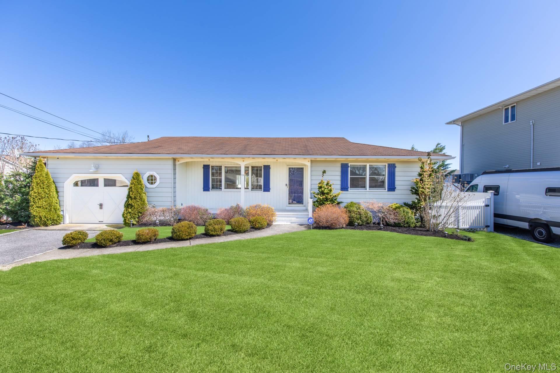 Set within the coveted Shinnecock Shores community, this tastefully updated waterfront ranch offers turnkey Hamptons living with a thoughtful layout, elevated finishes, and direct access to Shinnecock Bay. At the center of the home, an open-concept kitchen, living and dining area creates a bright, inviting space for everyday living and entertaining. Beyond, the spacious great room features high ceilings, a wood-burning fireplace and sliding glass doors opening directly to the rear deck and pool. The primary suite is privately positioned on one wing of the home, while two additional bedrooms and a full bath are located on the opposite side.A rare full unfinished basement provides valuable additional storage and utility space—an uncommon feature for a canal-front home.Outside, enjoy an expansive Ipe deck, heated pool, outdoor shower, 80 feet of bulkheaded waterfront, private dock and Jet Ski lift, with direct boating access to Shinnecock Bay. Residents of Shinnecock Shores also enjoy access to a private members-only bay beach.Turnkey and beautifully maintained, this is an exceptional opportunity to enjoy the waterfront Hamptons lifestyle from both land and sea.