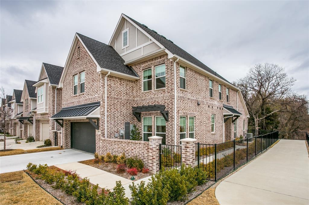 This fully furnished luxury model townhome offers the perfect blend of upscale design and low-maintenance living, ideal as a primary residence or second home. Located near DFW Airport and premier golf courses, the home features soaring ceilings, expansive windows, and spacious living areas filled with natural light. The serene first-floor owner’s suite provides a private retreat, while the gourmet kitchen boasts custom cabinetry, premium built-in appliances, and designer finishes. Upstairs, two generously sized guest bedrooms and a large game room offer flexible space for relaxing or entertaining. Energy-efficient amenities, including gas heating and a tankless water heater, add comfort and value. This turnkey townhome delivers a refined lock-and-leave lifestyle in a prestigious community, combining convenience, elegance, and comfort.