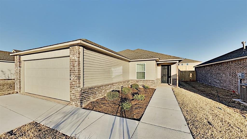 Welcome to this very nice, spacious 3-bedroom, 2-bathroom home located in Mustang, OK. As you step inside, you'll be greeted by beautiful wood look flooring that adds a touch of elegance to the space. The primary suite boasts an attached private bathroom and large walk-in closet, ample storage for all your belongings. The spacious kitchen features tons of cabinet space, perfect for meal preparation and entertaining guests. With an open concept design, the home offers a seamless flow between the kitchen, dining area, and living room, creating a warm and inviting atmosphere. Whether you're hosting a dinner party or enjoying a quiet evening at home, this house provides the perfect setting. Schedule a showing today and experience the comfort and convenience this home has to offer. Pets case by case.Tenant is responsible for refrigerator, microwave, washer, and dryer.Gas range and dishwasher are included.All Camber residents are enrolled in the Resident Benefits Package (RBP) for $45.00/month which includes renters' insurance, credit building to help boost your credit score with timely rent payments, $1M Identity Protection, HVAC air filter delivery (for applicable properties), our best-in-class resident rewards program, and more! If you already have renter’s insurance, upon acceptance that it meets all lease requirements, the RBP would be $31.05/month. More details upon application.