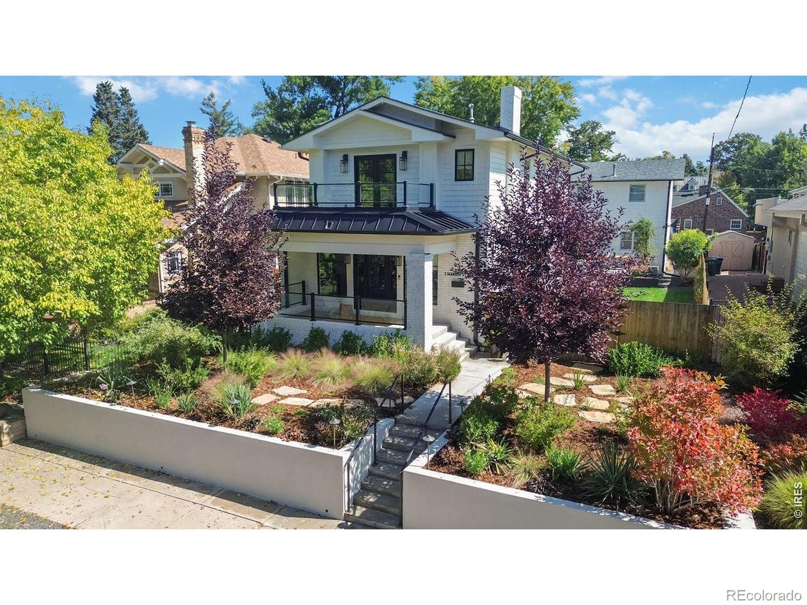 Located just 250 feet from Wash Park this light and bright, fully gut-renovated home with designer high-end luxury finishes, an attached 2-car garage, and an ADU with separate entrance offers exceptional access to one of Denver's most iconic outdoor destinations and vibrant lifestyle hubs. Completely reimagined, the home features a light-filled, open layout designed for easy entertaining and seamless indoor outdoor access. The chef's kitchen includes top-of-the-line appliances such as a Wolf stove and Sub Zero refrigerator, custom cabinetry, and premium finishes, all flowing into the inviting living and dining areas. In addition, an office space with custom built-ins, a guest bedroom and 3/4 bathroom round out the main floor. Luxury finishes throughout, designer fixtures, updated systems, and expansive windows create a bright, airy feel across the home. The attached two-car garage adds rare convenience and storage. Upstairs, the primary suite is a private retreat, complete with a sun-filled bedroom, private deck, expansive walk-in closet, and a spa-inspired bath with soaking tub, dual vanities, and custom marble design. The primary closet finishes out the upper level, sunlit and spacious with a stackable washer and dryer. The accessory dwelling unit (ADU) includes a kitchen, 3/4 bath, and separate entrance, offering flexible living space. A fully fenced backyard with mature landscaping allows space to entertain and play on this large 6250 sq ft lot. A rare opportunity to own a move-in ready, fully renovated luxury home just steps to Wash Park. Enjoy close proximity to South Pearl Street, including renowned spots like Sushi Den, along with popular restaurants, coffee shops, and boutiques. Nearby Gaylord Street offers additional bars and dining, while Whole Foods Market is conveniently close. Quick access to I-25 and nearby light rail enhances connectivity to all that Denver has to offer.