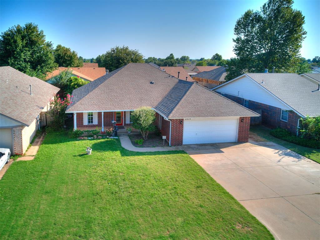One owner Custom Built Builders Personal Home,  Tons of parking with additional drive, Large dining room that will fit a HUGE table, open kitchen, Large living overlooking back yard, Primary bedroom has extra space for couch and office desk, Two ceiling fans in primary, Walk in closet, Tons of closets in this home!!!   Two closets in both the secondary bedrooms, Huge covered patio, Window in oversized garage.  Easy to show