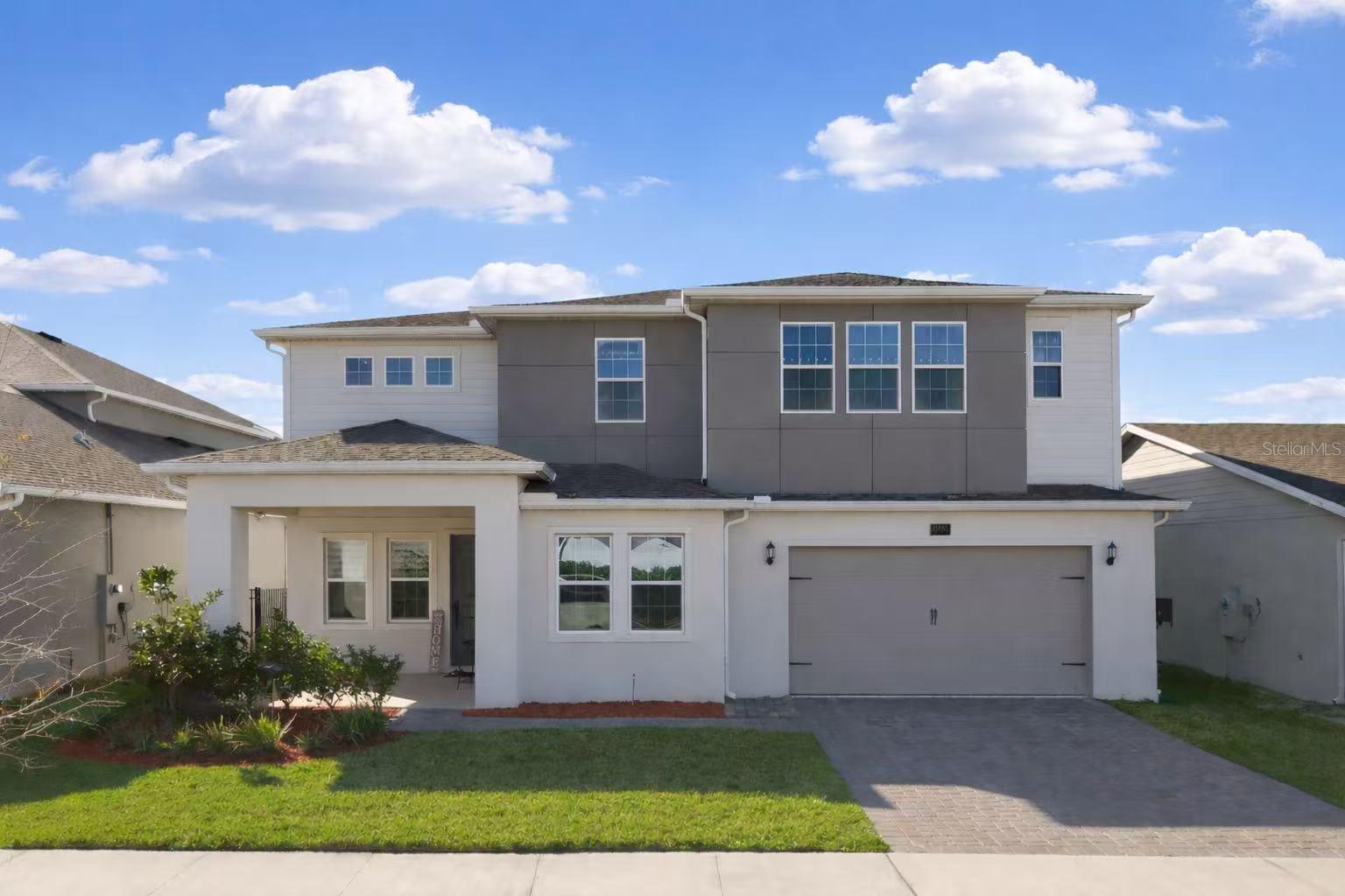 One or more photo(s) has been virtually staged. Stunning lake-view home that is better than new, offering extensive upgrades and a highly desirable open floor plan. This beautifully designed residence features expansive living spaces filled with natural light and seamless flow, perfect for both everyday living and entertaining.Enjoy tranquil water views from the main living areas, creating a peaceful and elegant atmosphere throughout the home. The open-concept layout connects the kitchen, dining, and great room, enhanced by numerous upgrades throughout, making this home stand out from new construction.The property offers three bonus flex rooms, providing exceptional versatility for a home office, media room, playroom, gym, or guest space—ideal for today’s flexible lifestyle needs.Thoughtfully upgraded and meticulously maintained, this home delivers the appeal of new construction without the wait, and with added value already in place. A rare opportunity to own a move-in-ready, lake-view home with space, style, and flexibility.