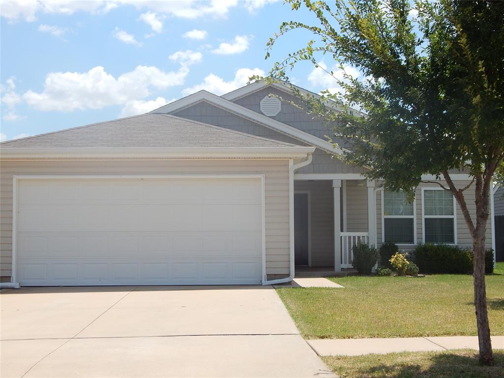 Step inside to an open-concept floor plan seamlessly connecting the kitchen, living, and dining areas, ideal for gatherings. The home boasts a highly desired split-bedroom layout for privacy. The spacious primary suite is situated at the front of the home and includes an ensuite bathroom and generous walk-in closet. Two additional bedrooms and a full guest bathroom are located on the opposite side. Outdoor features include a covered front porch and a large, covered back patio.Call Debra for application*Owner Licensee