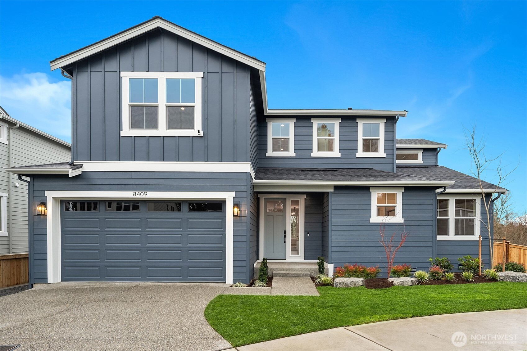 40K buyer incentive offered on the remaining 2 homes!!! Moorlands Grove is a charming enclave of 5 thoughtfully crafted homes in a serene setting by Village Life. The Juanita layout has an open concept that maximizes space & natural light, creating a warm & inviting ambiance. Expansive windows throughout make this home light & bright with gorgeous views from the oversized great room, dining room, kitchen & the primary bedroom. Main level features a chef's inspired kitchen with double ovens, Kitchen-Aid appliances & much more! Generous bedroom on the main with a 3/4 bath. Beautiful primary suite w/vaulted ceilings complete w/luxurious en-suite with a stand-alone soaking tub & walk-in closet. Laundry room on the 2nd story complete with cabinet & sink. Light & bright basement has a bedroom with a 3/4 bath & spacious bonus room. Our standards are others upgrades! Fully landscaped, large, fenced yard, irrigation, covered balcony & patio on the lower-level, AC & more! Home backs to gorgeous views and protected space, corner lot on a cul-de-sac! Move in ready! ** **See Reg policy #4630 or Supplement ** - If buyer is working w/an agent, Agent must register & be present w/buyer on FIRST visit & ALL visits, otherwise SOC will be reduced to $2500. SOC is 2% of mutual.
