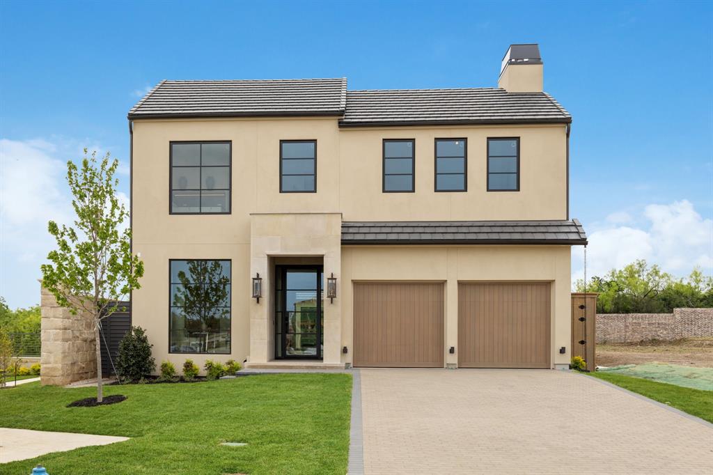 Step into timeless elegance the moment you arrive at this stunning Modern French Provincial-style residence, perfectly situated in the gated Avadene at Las Colinas. Thoughtfully designed and newly constructed, this home boasts 4 spacious bedrooms, 4 full bathrooms, 2 powder baths, and over 4,300 square feet of refined living space. As you enter through the grand foyer, you’ll be captivated by soaring ceilings and a breathtaking view of the private courtyard—a serene oasis at the heart of the home. To your left, discover a quiet library, a well-appointed guest bathroom, a functional mudroom, and a climate-controlled wine room that’s perfect for collectors and entertainers alike. The open-concept design of the first floor seamlessly connects the gourmet kitchen, elegant dining area, and expansive living space, creating an inviting environment ideal for both everyday living and entertaining guests. The luxurious primary suite occupies its own secluded wing on the main floor, offering ultimate privacy and comfort. Enjoy a spa-like bathroom with tranquil nature views, an oversized walk-in closet, and a conveniently attached laundry room. Upstairs, each of the three secondary bedrooms includes its own ensuite bathroom and walk-in closet, ensuring comfort and privacy for all. A spacious game room with a cozy fireplace, wet bar kitchenette, half bath, and multiple storage closets completes the upper level, providing the perfect space for recreation and relaxation.Avadene at Las Colinas is a new development with 73 homesites sitting on 22 peaceful acres. Its thoughtful amenities include walking paths, pickleball courts and a convenient mail center. At the corner of Las Colinas Blvd and La Villita Blvd, Avadene at Las Colinas has quick access to all area airports, Interstate 635, 114 and 161.