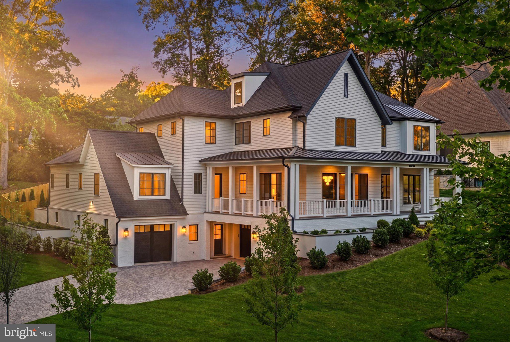 An extraordinary opportunity is arriving in one of McLean’s most sought-after neighborhoods. Crafted by the renowned Whitestone Custom Homes, this stunning new construction estate will showcase over 8,500 square feet of thoughtfully designed living space, blending timeless architecture with modern luxury.Perfectly positioned on a premium 0.46-acre homesite, the residence will command attention with its elevated setting, impressive curb appeal, and signature craftsmanship that has become synonymous with the Whitestone name. Every detail has been carefully considered to create a home that is both elegant and functional.Upon entering, guests are welcomed by a grand foyer highlighted by sophisticated lighting, rich hardwood flooring, custom millwork, and refined architectural details. The main level features soaring 10-foot ceilings and includes a formal dining room, a handsome library with custom built-ins, and an expansive family room with a coffered ceiling and gas fireplace.At the heart of the home, the gourmet kitchen is designed to impress, featuring professional-grade appliances, custom cabinetry, quartz countertops, and a large center island ideal for gathering and entertaining. A bright breakfast area overlooks the backyard, while seamless indoor-outdoor living is achieved through a screened porch complete with a stone fireplace. The private grounds provide ample room for an optional pool and outdoor recreation. The home is elevator ready!A versatile flex room on the main level can serve as a second office, guest suite, or additional bedroom, offering flexibility for today's lifestyles.Upstairs, the luxurious primary suite serves as a private sanctuary, filled with natural light and complemented by spacious walk-in closets and a spa-inspired bath featuring heated floors. Three additional en-suite bedrooms provide comfort and privacy, while the fourth-level loft suite offers its own lounge area, bedroom space, and full bath—ideal for guests, extended family, or a private retreat.The fully finished lower level is designed for entertainment and relaxation, featuring a large recreation room, fitness area, guest bedroom and bath, game room, wet bar, theater or golf simulator space, and an optional wine room.The home's exterior reflects classic craftsmanship with Hardie® Plank clapboard and Hardie® Shake siding, Chocolate Gray Fieldstone water table, CertainTeed Landmark architectural roofing, and a welcoming front porch illuminated by a Bevolo gas lantern. Additional highlights include a stone-paver driveway, professional landscape design, underground irrigation, and an outdoor lighting package.Built with efficiency and comfort in mind, the home incorporates 2x6 exterior framing, enhanced insulation, Marvin premium windows, multi-zone high-efficiency HVAC systems, and extensive sound-reduction features throughout.Additional amenities include an optional elevator, generous storage solutions, four garage spaces with two tandem bays, ultra-quiet garage door openers, and provisions for electric vehicle charging.Residents of Chesterbrook Woods enjoy convenient access to Washington, D.C., Tysons, Metro, major airports, parks, bike trails, pool clubs, and countless recreational amenities, making this location as practical as it is prestigious.This is a rare opportunity to own a custom-built luxury residence from one of Northern Virginia’s most respected builders. Prospective buyers are invited to meet with the builder, tour nearby completed homes, and personalize selections to create a truly one-of-a-kind dream home.