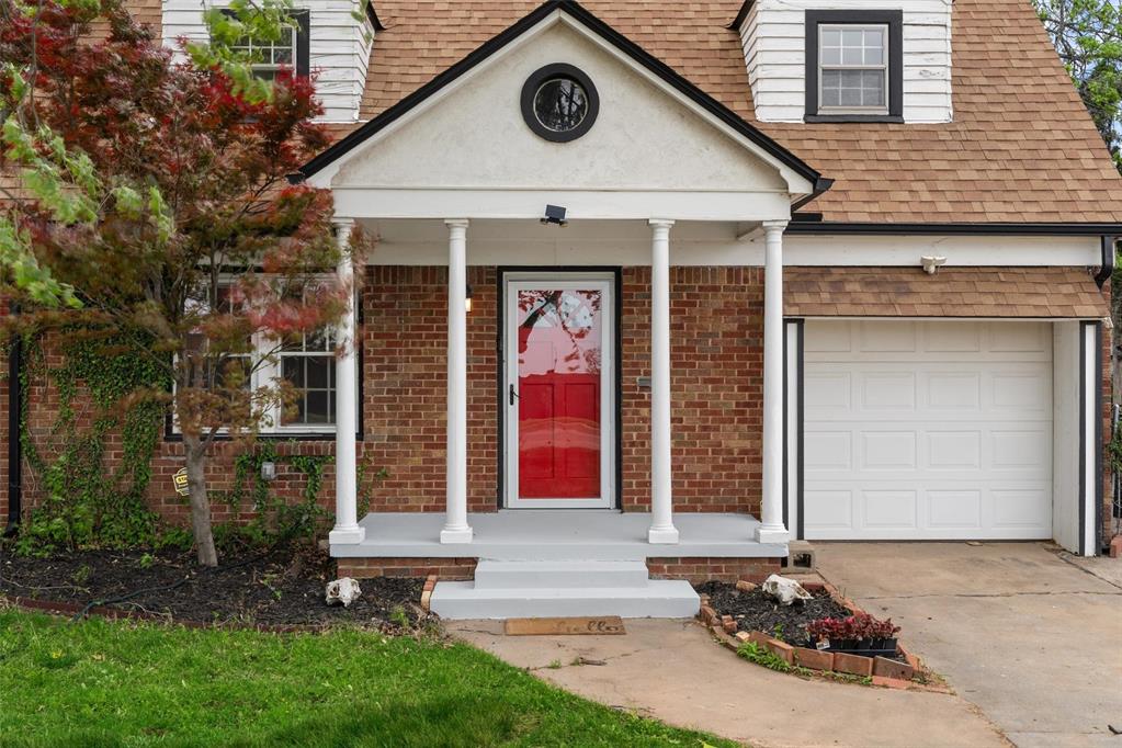 Step into timeless elegance with this beautifully renovated 1937 gem, offering 1,471 square feet of thoughtfully updated living space. This complete remodel features all new electrical wiring from floor to ceiling and new central heat and air systems for modern comfort. Gleaming restored hardwood floors welcome you into a warm, inviting interior, highlighted by a stunning curved staircase. The home boasts two spacious bedrooms and one and a half baths, blending original character with stylish contemporary touches. The fully updated kitchen is a chef's dream, featuring new high-end appliances, a farmhouse sink, classic subway tile black splash and sleek granite countertops. Enjoy relaxing or entertaining with a rustic outdoor patio and a spacious family room perfect for unwinding. Located in the heart of Edgemere Park with easy highway access to Downtown Oklahoma City and just minutes away from the Paseo Arts District, the Plaza and the Uptown. Plus, you're already on a short walk from beautiful Edgemere Park itself. Don't miss your chance to own this stunning home--call today to schedule your private showing!