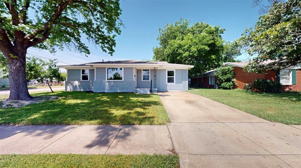 Completely renovated and move-in ready corner-lot home blends modern upgrades with everyday comfort. Step inside to an open living and dining area filled with natural light, flowing into a stylish kitchen featuring granite countertops, updated cabinetry, and durable tile and wood-vinyl flooring throughout. The split primary suite creates a private oasis with an upgraded en-suite bath with granite countertops and a tub-shower combination, while the secondary bedrooms on the opposite side of the home can easily flex as guest rooms, home offices, or hobby spaces. The laundry room adds convenience, keeping daily routines simple and efficient. The oversized covered patio expands your living space, offering endless options for summer cookouts, weekend get-togethers, or enjoying a quiet evening surrounded by the spacious yard.
Conveniently located around the corner, you will find a park with a playground and walking path. This is the perfect location for singles, and growing families who enjoy outdoor enjoyment and a friendly, quiet neighborhood.
Every detail of this home has been thoughtfully updated to give you peace of mind for years to come. From the new finishes to the modern design choices, the renovation provides the perfect balance of style and function. The open-concept living area makes entertaining a breeze, while the kitchen offers plenty of counter space and storage for everyday cooking or hosting family gatherings. 
Just minutes from Downtown Fort Worth, you’ll have quick access to the city’s vibrant dining, shopping, and entertainment scene. Outdoor enthusiasts will love the nearby Trinity River trails, ideal for biking, running, or walking along the scenic riverfront. With easy access to major freeways, commuting across the metroplex is a breeze. Being directly across from Riverside Applied Learning Center and close to other schools, restaurants, and community amenities, this home offers the best of convenience, community, and comfort.