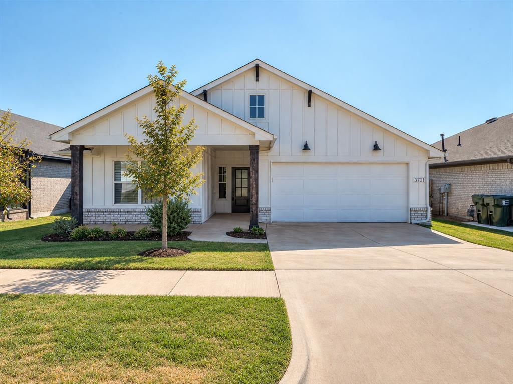 Welcome to this beautifully maintained home in the Flint Hills neighborhood! Built in 2023, this home has been exceptionally well cared for and offers a fresh, move-in-ready feel. The open, inviting layout provides plenty of room to gather while still offering a dedicated study for work or extra flex space. The kitchen is a standout with built-in appliances, a farmhouse sink, and a 5-burner gas range. With 3 bedrooms, 2 bathrooms, and 1,843 square feet, the home offers a comfortable balance of space and functionality. A storm shelter adds extra peace of mind, while the newer construction and thoughtful upkeep make this home an easy one to settle into and enjoy. Come see all that this Flint Hills home has to offer!