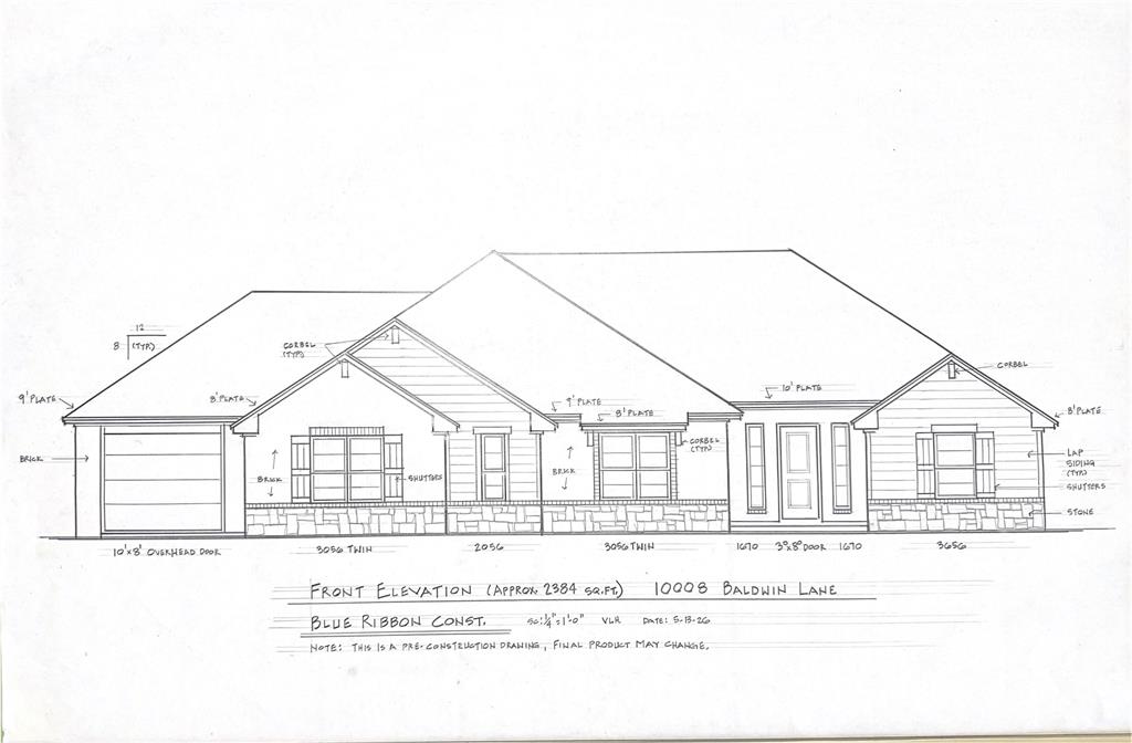 $10,000 builder incentive if under contract by 10/31/26!  Stop your searching!  This one's got it all!  4 bedrooms, 2 suites, 4 car garage, 30*40*10 shop, bonus or media room!  Enjoy the electric fireplace in the open living/dining/kitchen area.  Kitchen features built-in stainless appliances, solid surface counters, and a huge walk-in pantry.  The owners suite has a bay window seating area and a private bathroom featuring separate vanities and separate tub and shower.  The second suite has its own private bathroom.  Bedrooms 3 and 4 share the 3rd bathroom.  Think of how you can use the bonus flex/media room!  Finally an oversized utility room has plenty of extra storage room.  3 car garage, plus 4th stall with pull-thru design for eacy access to back yard.  All this AND 30*40 SHOP INCLUDED!  Schedule your showing today!