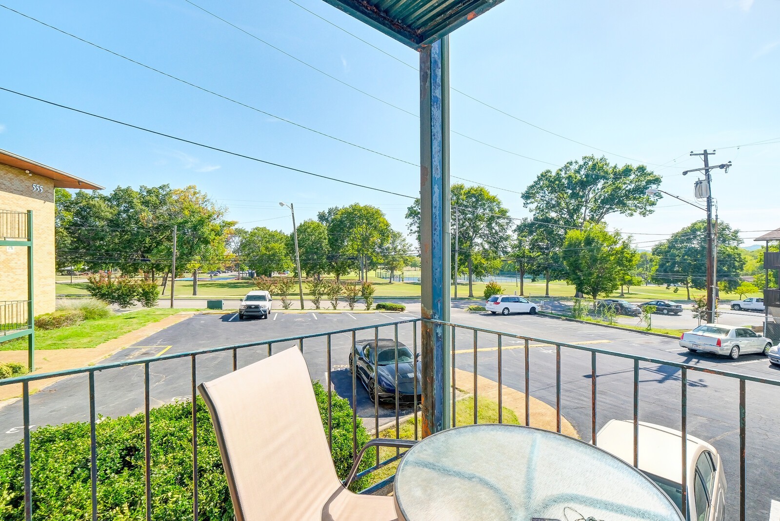 Condo located in prime location.  You're 20 minutes from downtown Nashville and the airport.  Beautiful Madison Park and Madison Community Center is across the street. Madison is an up-and-coming area with plenty of prime shopping and dining.  Adorable condo has 2 bedrooms and 1 bathroom and is an upstairs corner unit.  Spacious kitchen that includes, refrigerator, stove and dishwasher. Also included is stackable washer and dryer. Open living area with access to your private balcony patio.  HOA includes water/sewer and trash pick-up. Current HOA monthly fee, $444, includes a 1-year special assessment fee and will revert back to $346 May 31, 2026.  Seller is in the process of having condo painted and new carpet installed. Seller will consider leasing.