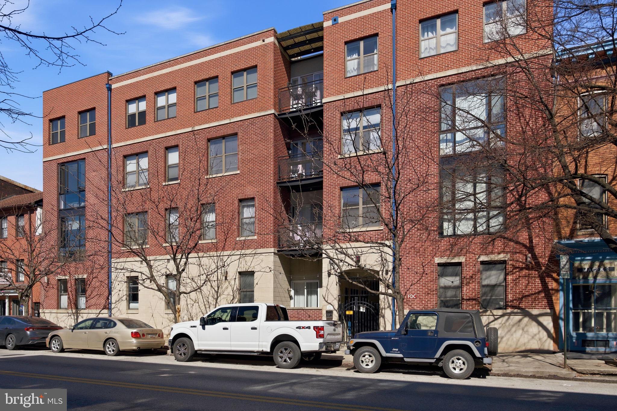 GORGEOUS 3-STORY CONDO PERFECTLY SITUATED IN THE HEART OF FELLS POINT NOW AVAILABLE. THE COMPLEX HAS A GROUND-LEVEL SECURED PARKING GARAGE WITH OFF-STREET PARKING - SPOT #14. RECENTLY RENOVATED - GLISTENING HARDWOOD FLOORS CASCADE THROUGHOUT. ENJOY CUSTOM CABINETRY, FRESH PAINT, IMPORTED TILE, QUARTZ COUNTERTOPS, SS APPLIANCES IN OPEN DESIGNER CHEF'S KITCHEN. GIGANTIC PRIMARY SUITE WITH OVERSIZED BATHROOM. STUNNING MAIN LEVEL HALF BATH. SECOND LEVEL LAUNDRY WITH STORAGE. TONS OF NATURAL LIGHT. HIGH CEILINGS. THIRD LEVEL FEATURES PRIVATE DECK WITH STUNNING CITY VIEWS - GREAT FOR ENTERTAINING. CLOSE PROXIMITY TO RETAIL SHOPPING, LOCAL DINING, INNER HARBOR, JOHNS HOPKINS, AND ALL MAJOR HIGHWAYS. SCHEDULE A PRIVATE TOUR TODAY.
