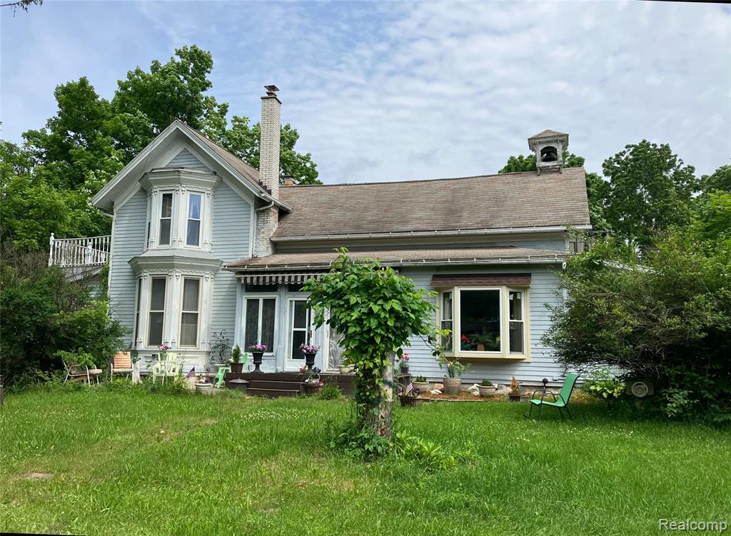 Step back in time with this beautiful historical home nestled on 10 scenic acres in Byron, Michigan. This charming property offers endless potential for those who appreciate character, craftsmanship, and country living.

Featuring 4 spacious outbuildings, including a two-story barn with a new roof, there’s plenty of space for hobbies, storage, or even livestock. The additional buildings with new siding provide great opportunities for a workshop, studio, or future renovation projects.

Inside, you’ll find the timeless details of an older home ~ ready for your personal touch and updates to bring it back to its full glory. The home has newer windows, a newer furnace, and a pellet burner, offering a head start on major improvements. It’s also wired for a generator and equipped with geo-thermal and steam heat with central air for year-round comfort.

This property is being sold as-is, offering a rare opportunity to own a piece of local history surrounded by open land and peaceful country views. Whether you’re dreaming of a farmhouse restoration, a hobby farm, or a rural retreat, this property delivers the space, setting, and potential to make it your own.