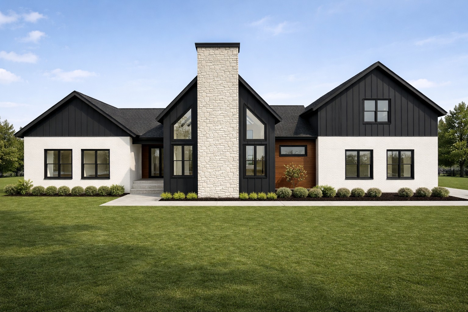 Welcome to this stunning custom-built modern farmhouse on just under 4 acres on Pace Road, offering over 3,500 square feet of thoughtfully designed living space. This 4-bedroom home combines timeless architecture with functional luxury, featuring a spacious open-concept layout ideal for both everyday living and entertaining.Step inside to a bright and inviting living area that flows seamlessly into the dining and kitchen spaces, complete with a large island, walk-in pantry, and abundant cabinetry. The private primary suite is thoughtfully separated from the additional bedrooms, creating a peaceful retreat with generous closet space and a spa-like bath.The main level also features three additional bedrooms, a dedicated laundry room, and a convenient mudroom with built-in storage. A zero-entry design enhances accessibility and everyday ease of living. Upstairs, a large bonus room provides flexible space for a media room, home office, or guest retreat, along with additional attic storage for added convenience.Car enthusiasts and hobbyists will appreciate the oversized garage and attached shop space. Outdoor living is just as impressive, with multiple patio areas perfect for relaxing or entertaining, all set on a spacious, private lot just under 4 acres.Designed with comfort, space, and functionality in mind, this home offers modern finishes, expansive living areas, and exceptional craftsmanship throughout. ***These are Sample Photos***