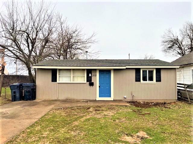 312 SE 55th, a charming home located in the heart of OKC, OK. This cozy unit features 2 bedrooms, 1 bathroom, and a possible 3rd bedroom that can also be used as extra storage space. Enjoy the convenience of washer/dryer hookups right in the unit. Stay warm during the colder months with a wall furnace included in the home.  Home has been a rental and will be sold as-is, no repairs.  Great for an investment.