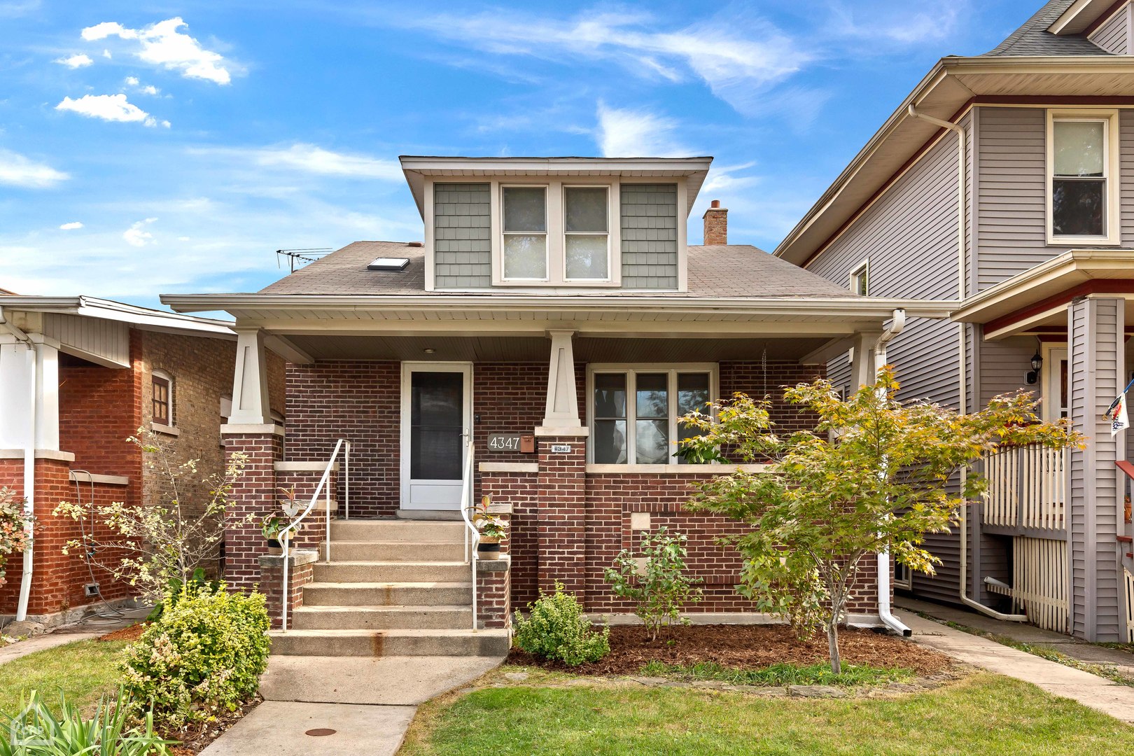 Welcome to this beautifully updated single-family home that blends modern design, thoughtful upgrades, and timeless character. Nestled on a quiet, tree-lined street within the Belding School District, this home offers stylish and functional living from the moment you walk in.    The sun-filled living room showcases original built-ins, creating a warm and inviting space that flows seamlessly into the open-concept dining area and updated kitchen. Enjoy custom shaker cabinetry, stainless steel appliances, a walk-in pantry, and easy access to a spacious wood deck, which overlooks the generously sized, landscaped backyard.    Upstairs, you'll find three spacious bedrooms, including a sunlit primary suite that easily accommodates a king-size bed and nightstands. The suite also features a walk-in closet and a beautifully appointed primary bath with dual vanity, a subway tiled shower, and abundant storage. Convenient second floor laundry adds to the home's smart design.    The lower level expands your living space with a large family room, home office, retro-style full bath, ample storage, and a second laundry room complete with a utility sink and an additional refrigerator. Additional highlights include hardwood floors on the main level, fresh paint throughout, a new tear-off roof on the garage and front half of the home (2025), Hunter Douglas window treatments, and dual-zone HVAC. Within walking distance to Old Irving's parks, local shops, the CTA Blue Line, and both the Irving Park and Mayfair Metra stations, this move-in-ready gem checks all the boxes for modern city living.