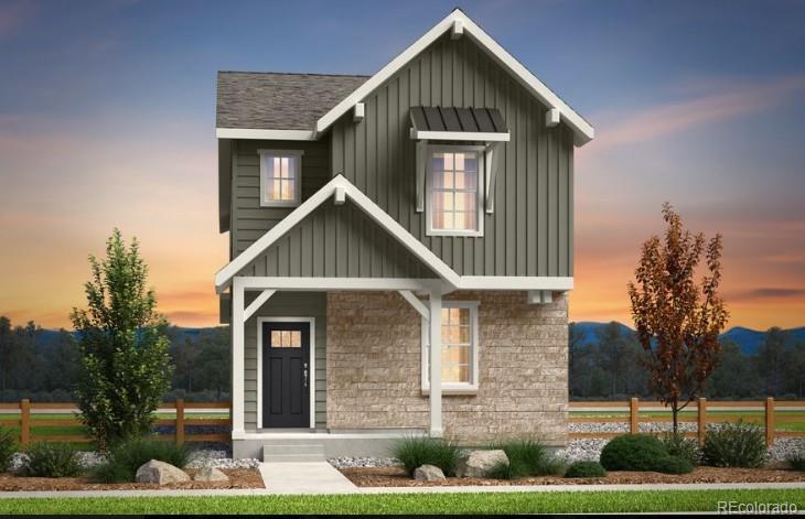 What's Special: Mountain View | Backs to Park | Included Basement | Popular Plan | Premium Location | Second Floor Laundry Room.New Construction - May Completion! Built by America's Most Trusted Home Builder.  Welcome to the Aurora at 3283 N Catawba Way in Aurora Highlands! A beloved floor plan featuring an inviting front entry that opens into a bright, open-concept living area, dining space and a spacious kitchen with a large island. Upstairs, the private primary suite is joined by a convenient laundry room and three additional bedrooms, each with generous closets, plus a full bath with a separate water closet—perfect for busy mornings. A full unfinished basement offers even more flexibility for storage, hobbies, or future expansion. Come home to The Aurora Highlands, a vibrant community in Aurora, CO. Enjoy scenic trails, parks, an outdoor pool, and an on-site school, with future retail and dining on the way. With its own E-470 entrance, you're just 10 miles from DIA and close to downtown Denver and the Tech Center. Explore 21 miles of trails or relax in your private backyard—life here is full of connection. Additional highlights include: Designer cabinets, 42-inch upper cabinets, built-in trash bin, additional sink in secondary bathroom, extended hard surface flooring and 9' full unfinished basement. Photos are for representative purposes only. MLS#7745445