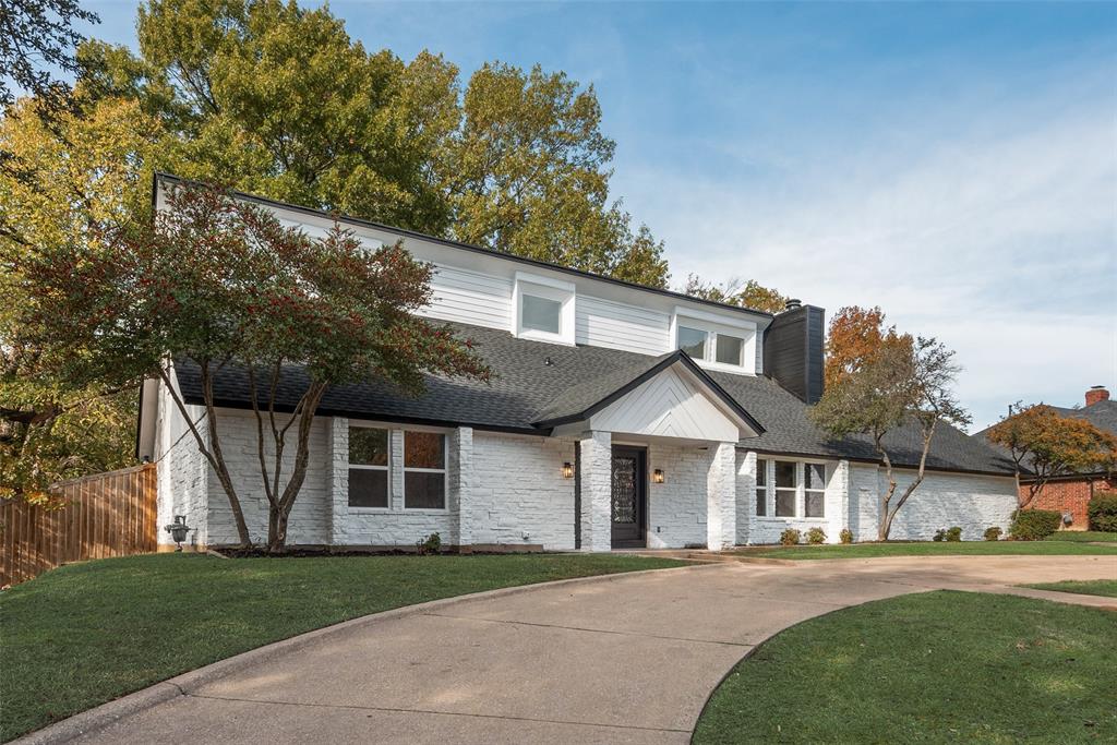 Step into refined living with this fully reimagined 4-bedroom, 3-bath residence, nestled on a generous half-acre homesite within the highly acclaimed Hurst - Euless ISD. Every element of this home has been meticulously curated to deliver modern luxury, exceptional comfort, and lasting value.From the curb appeal, the property impresses with a new 40-year architectural shingle roof, fresh exterior and interior paint, and a convenient circle drive offering both style and functionality. Inside, discover a seamless blend of design and innovation — with new Low E windows, a completely brand new HVAC system, and a new hot water heater ensuring efficient living. The chef-inspired kitchen is the heart of the home, showcasing all-new custom cabinetry, stainless steel LG appliances, and sleek, stylish granite countertops. Each bathroom echoes the same sense of luxury with designer finishes and thoughtful attention to detail. Throughout the home, you’ll find LUX vinyl flooring, stain-resistant carpet, and sophisticated decorative lighting — complemented by new doors, trim, window seals, and baseboards that tie the modern design together. Even the finishing touches — updated switches and plugs — reflect the precision of a total renovation. Offering a functional, flowing floor plan and a spacious outdoor retreat, this move-in-ready property delivers the perfect balance of elegance and practicality. Experience a home that feels brand new on a tree lined half acre lot — in one of Bedford’s most desirable and convenient neighborhoods with No HOA. Located less than 10 minutes from DFW airport & American Airlines corperate HQ, 20 from minutes AT&T Stadium, Globe Life Park, Texas Live, Six Flags, General Motors, Bell Helicopter, and Lockheed Martin.