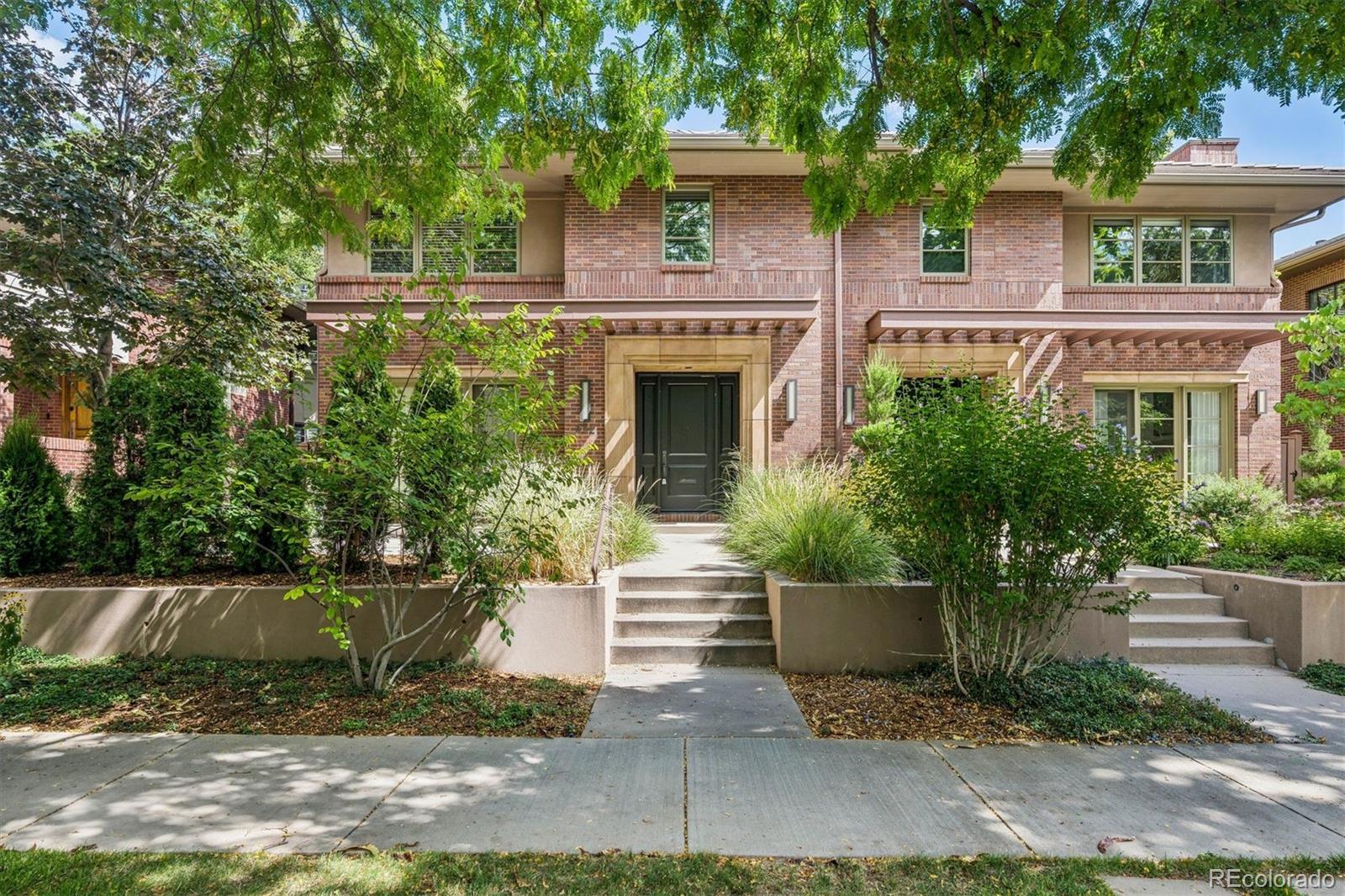 A rare opportunity to own a uniquely spacious luxury townhome on one of Cherry Creek North’s most desirable streets. Spanning more than 5,000 square feet, this exceptional residence combines generous scale, sophisticated design and effortless access, with an elevator serving every level. Recently refreshed by the current owners with new interior paint, carpeting and refinished main-level wood floors, the home has a fresh, sophisticated feel throughout. The beautifully appointed kitchen features custom cabinetry, a generous island and premium Wolf and Sub-Zero appliances, creating an inviting space for both everyday living and entertaining. A private courtyard, surrounded by windows on three sides, creates a wonderful indoor-outdoor connection. The spacious primary suite features a fireplace and custom walk-in closet with direct access to the laundry room. A secondary bedroom offers an en-suite bath and walk-in closet. The second level also includes a versatile loft/flex space with built-ins—ideal for watching TV, reading, working from home or creating a comfortable secondary gathering area. The finished lower level includes two living areas, a guest suite and abundant storage. A truly rare three-car attached garage and elevator further distinguish this exceptional Cherry Creek North residence.