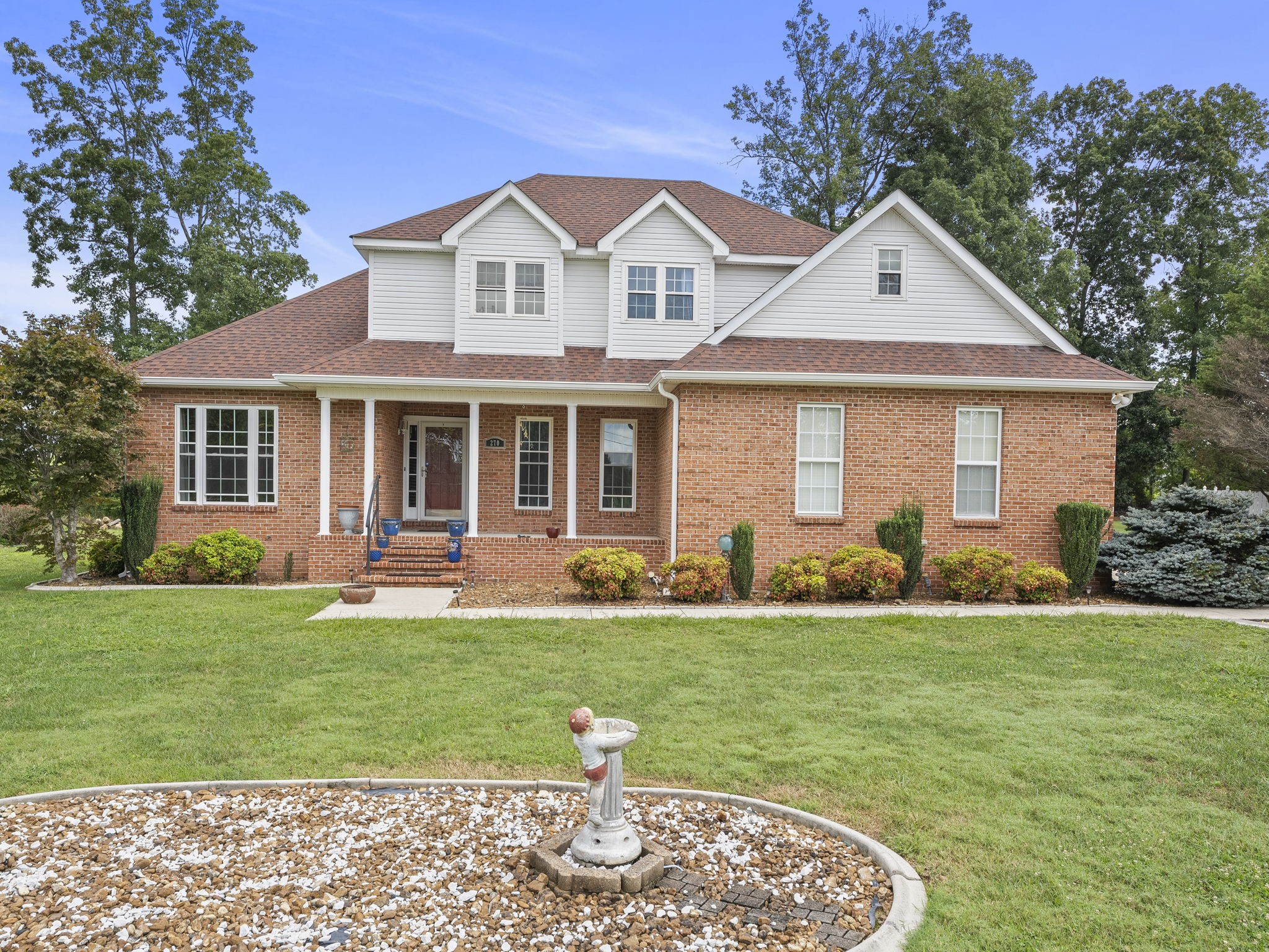 Welcome to this charming two-story home perfectly situated at the end of a cul-de-sac, offering both privacy and convenience. This spacious residence features 4 bedrooms plus a versatile bonus room, ideal for a home office, playroom, or guest space. Home offers a comfortable floor plan designed for both everyday living and entertaining, with plenty of natural light throughout. The primary suite provides a relaxing retreat, while the additional bedrooms offer ample space for family or guests. With its combination of space, function, and location, this home is ready to welcome its next owners.