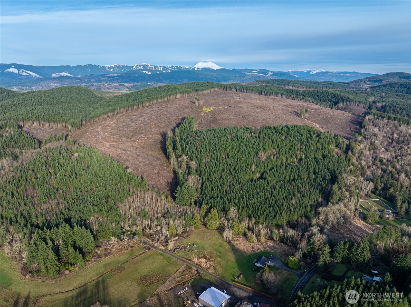 Incredible views of Mt St Helens and Mayfield Lake from 240+/- acres consisting of six separate tax parcels! Owned access out to a paved, county road (Winston Creek Road) with power and phone. Area of beautiful homes and small farms. About five minute drive to Mayfield Lake Park and boat launch. 10 minutes to Mossyrock, 20 minutes to Morton and 30-40 minutes to Chehalis and Centralia. Most of the property has been cleared but, there is still some reprod in the southeast 40 acres. Forestry zoning would not allow for further subdivision. Locked gate. Appointment required. Buyer to verify all information to own satisfaction.
