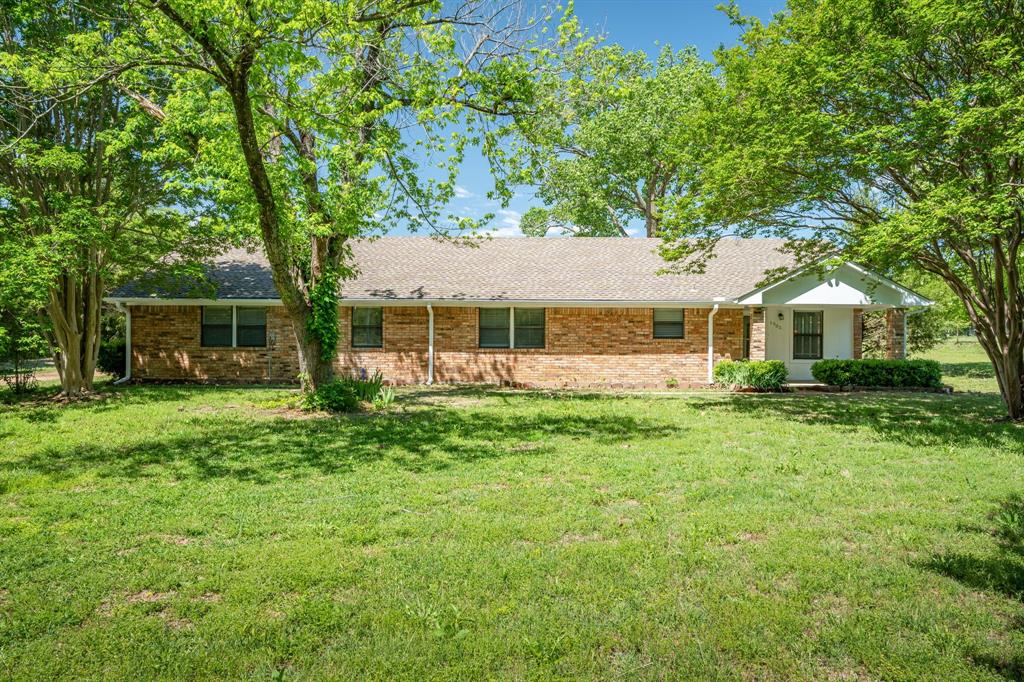 For LEASE! This updated 3 bed, 2 bath home is in an ideal location! Escape the bustle of the city in this ranch style charmer. Situated on prime acreage, this home has country character with the convenience & proximity to town. The kitchen has ample counter & cabinet space and is open to a den that features a vaulted ceiling with a beam. Living room has a wood burning fireplace & views of the beautiful acreage. Primary has ensuite with dual sinks, jetted tub & separate shower. The covered front porch & covered back patio are great spaces to enjoy the serene & calming scenery. Horses welcome! Large carport to park your RV or boat. Lawn care is include is the lease. The tenant has access to the shop and the RV covered parking. Highland Park Trail Head & boat ramp are within 1 mile. Come enjoy the tranquility of country living with all that Lucas has to offer!
