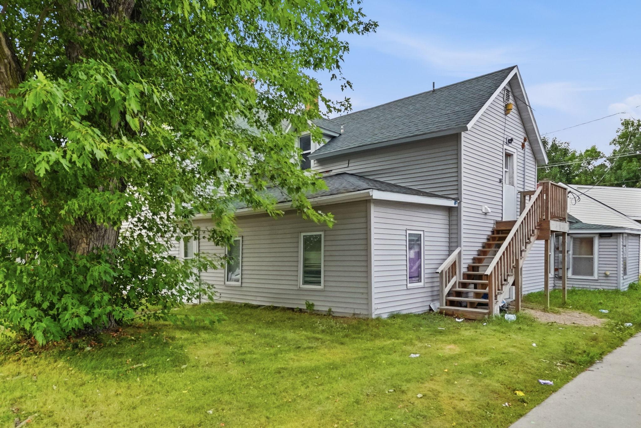 Great investment opportunity! This duplex offers spacious living with 3 bedrooms and 1 bathroom in the upper unit and 3 bedrooms and 3 bathrooms in the lower unit. A new heating and A/C system adds comfort and value to the property. Whether you're looking to expand your investment portfolio or explore the benefits of owner-occupied multifamily living, this property offers great potential. Schedule your showing today!