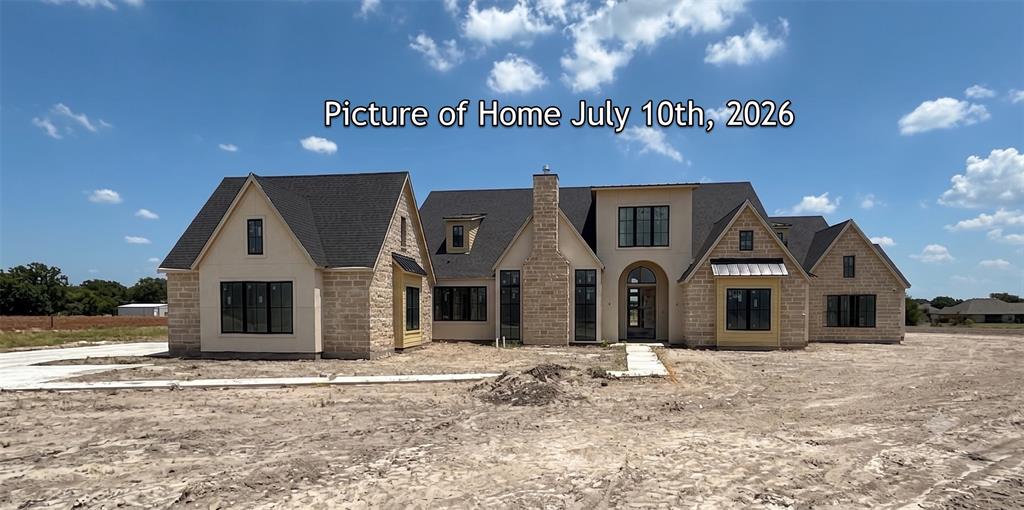 A striking modern country-inspired architectural estate by the renowned luxury home builder, Ron McHam. Situated on a premium, 1.1-acre private cul-de-sac lot in prestigious Chamberlain Park. This exceptional single-story residence makes an unforgettable first impression with a grand foyer, soaring ceilings, dramatic oversized fir beams, modern steel and glass entry, and expansive Anderson glass window wall systems that flood the home with natural light while seamlessly connecting the interior to outdoor living. Thoughtfully designed for exceptional entertaining and everyday living, this floor plan offers a great room, dining area, chef's kitchen with a complete Thermador Professional appliance package, full prep kitchen, wet bar with wine display chiller, private study with fireplace, media room, gym, and a separate entertaining wing featuring a spacious cabana room with vaulted ceilings, stone fireplace, and expansive sliding walls of glass opening directly to the resort-style outdoor living. With an adjoining bedroom suite and private garage access, this flexible space is ideal for guests or multigenerational living. The opposite private wing leads to the primary suite with dual spa-inspired bathrooms and oversized custom closets. The remaining two bedroom suites occupy their own separate wing. All millwork was custom created exclusively for this home. Crisp overlay custom cabinetry, custom shaker moldings and trim, transitional light-stained oak floors, and hand-troweled slick-finish walls. Outdoor living spans more than 1,000 square feet with a modern designed pool and spa, outdoor kitchen, dining area, and multiple living and gathering spaces. The oversized four-car garage adds approximately 1,550 square feet of covered space. Full foam encapsulation and Energy Star certification. Currently in the final stages of construction, this extraordinary residence offers the rare opportunity to secure one of Fairview's finest new luxury estates before completion.