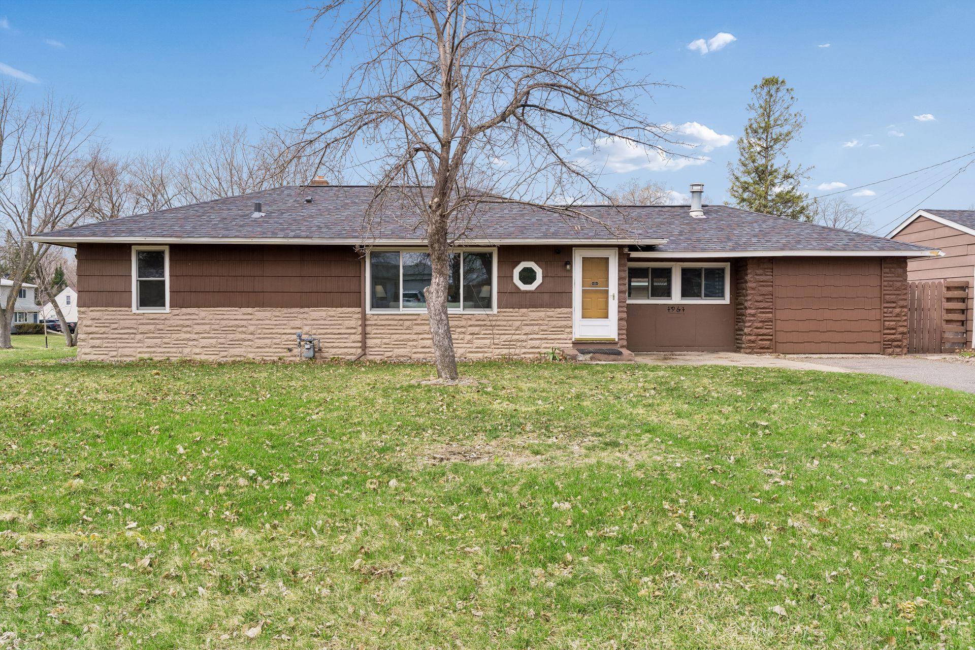 Professional photos will be ready 4/15, showings will being 4/16. Well cared for Maplewood rambler in Roseville school district.  Seller replaced roof and windows - saving you a lot in the future. 2 car detached garage added by a former owner, so the former garage is now a flex room - think of the possibilities.    Assumable VA loan at 2.875%.