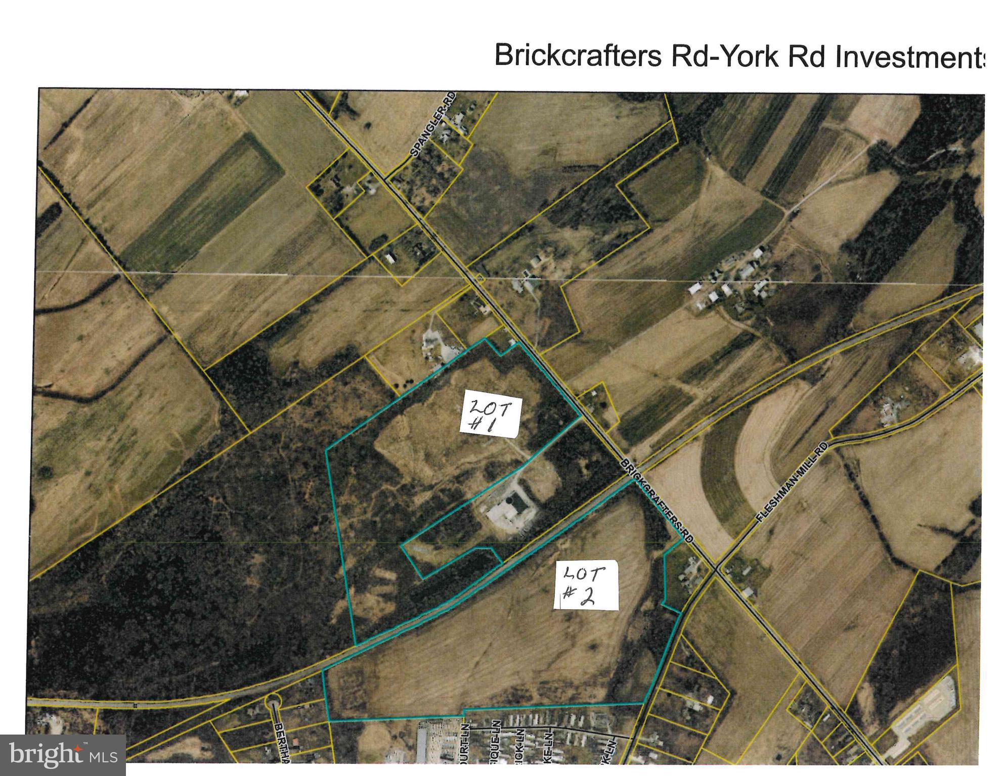 Industrial zoned parcel with road frontage Additional  44+ acres Lot #2 acres available See MLS# PAAD2023606
