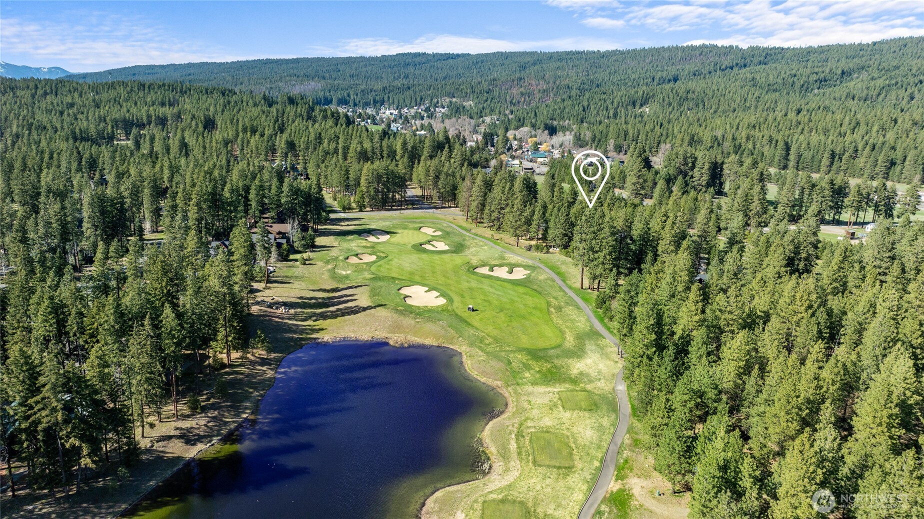 Beautiful location on Hole #12 on Rope Rider GC.   Only 7 homes on Monabel Court - Build you Dream Home on this level Homesite