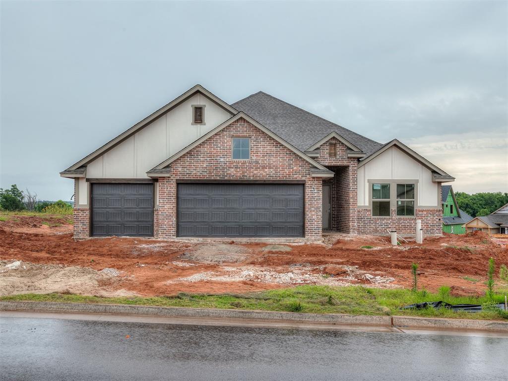Ask about our incentives! This 2,198 sq ft Craftsman sits in The Preserve at Covell, one of Edmond's most sought-after locations, with a living room made for hosting anchored by a full-wall fireplace under a trey ceiling and an island kitchen big enough for the whole family. Add 4 bedrooms, 3 baths, a 3-car garage, a dedicated study, covered front and back porches you don't want to miss it! Schedule your private tour today.