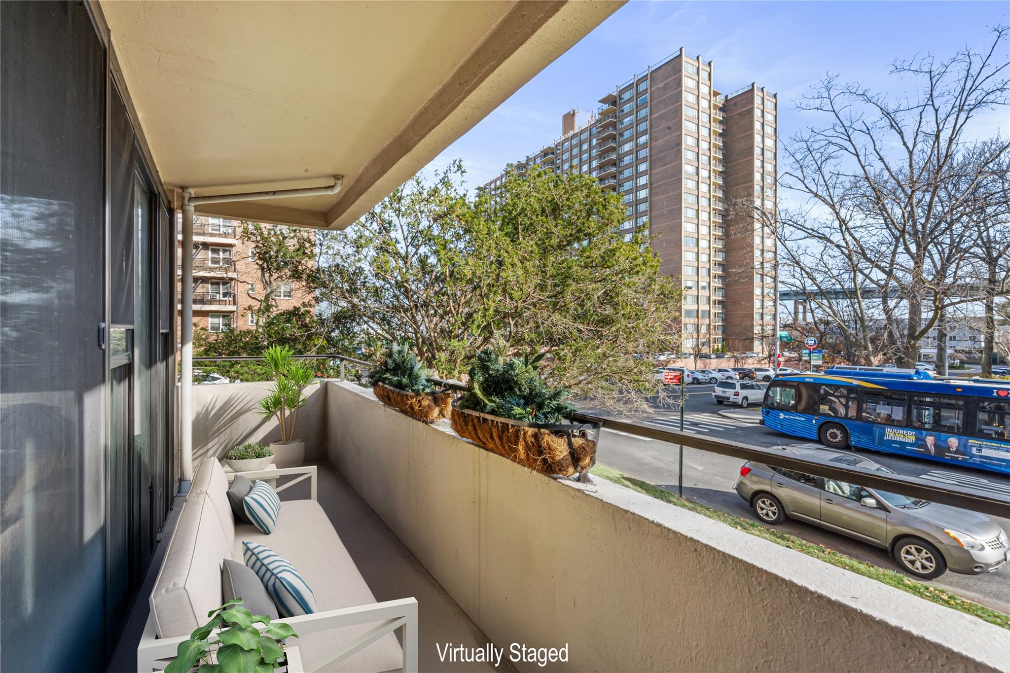 Discover this Beechhurst one-bedroom apartment in the highly sought-after waterfront community of Le Havre. Wake up to sunrises from your expansive 20-foot private terrace. This move-in-ready home boasts a desirable eastern exposure and features an updated kitchen and bathroom. Additionally, a prime parking space (K27) is available for transfer, with a fee payable by the buyer to the co-op. Le Havre offers a wealth of amenities, including two outdoor pools, tennis courts, a well-equipped gym, a cozy cafe, and private security, ensuring you have everything you need for a comfortable and enjoyable lifestyle. Express Bus to Manhattan QM2 and Local Bus Q15 to Flushing is practically at your doorstep. Close to Schools, Stores, Restaurants, Major Highways, Clearview Golf Course, and Little Bay Park.
