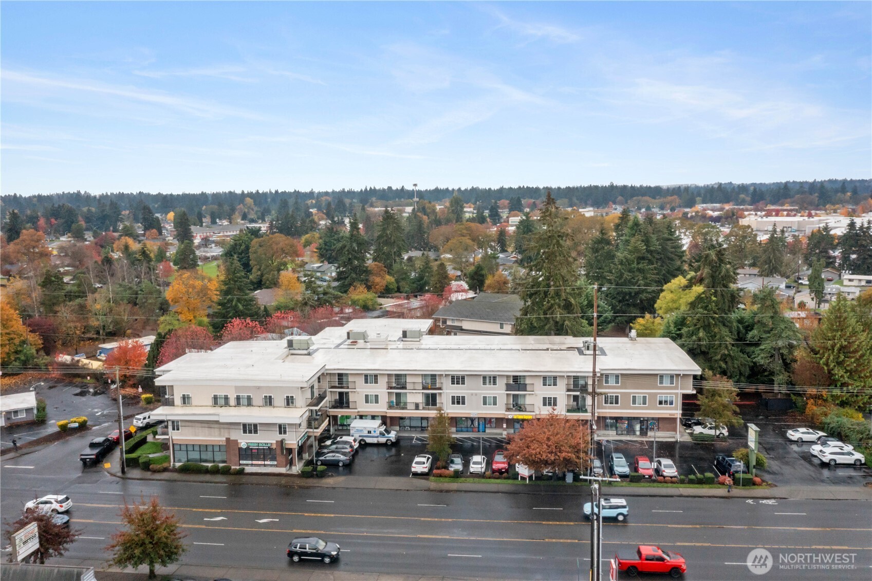 We are pleased to present Town Centre Village, a premier investment opportunity in Lakewood, WA. This offering includes  2 well-maintained buildings: a 41,072SF mixed-use property comprising 33 residential units and 9 commercial spaces with  frontage along Bridgeport Way, and a 6,932SF 4-Plex featuring 2 & 3 bedroom units. Ample parking is offered, including  40 surface spaces, 31 gated spaces, and 16 gated and covered spaces.    With the potential to increase rental income by approximately 11% through minor renovations and rent adjustments to  market rates, Town Centre Village presents a compelling value-add opportunity. The commercial component is currently  83% occupied, with the majority of tenants secured under long-term NNN leases.