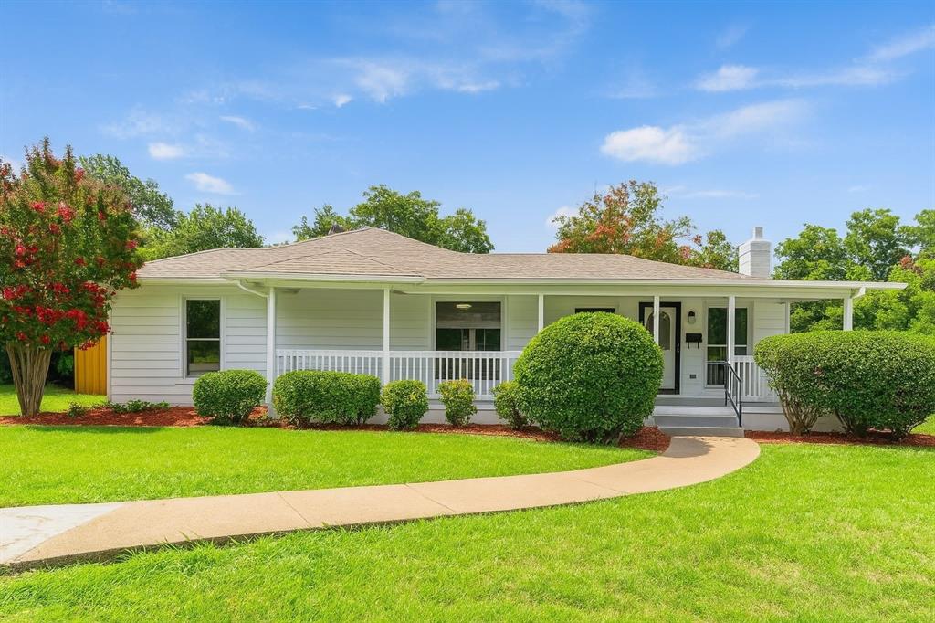 Discover this beautifully updated North Ridglea gem, offering nearly 2,000 sq ft of total living space — including a fully renovated 512 sq ft apartment perfect as a mother-in-law suite, private office, guest house, or whatever suits your lifestyle.

This immaculate 3-bedroom, 2-bathroom main home is bright, airy, and fully renovated from top to bottom. Enjoy peace of mind with a new roof, HVAC system, modern LVP flooring (no carpet!), fresh paint, and gorgeous new kitchen and bathrooms. Stainless steel appliances and stylish finishes throughout complete the clean, modern feel.

Step into your park-like backyard, ideal for summer BBQs, outdoor gatherings, or peaceful evenings under the trees. The detached apartment features a full kitchen, updated bathroom, laundry room, its own central HVAC, and private entrance — offering amazing flexibility and rental potential.

Located on a corner lot with great curb appeal, this home is within walking distance to Ridglea Village, Bernie Anderson Park, RCC, and just minutes from the best of Fort Worth.

This is a truly special property in a prestigious neighborhood — spacious, updated, and ready to welcome you home.