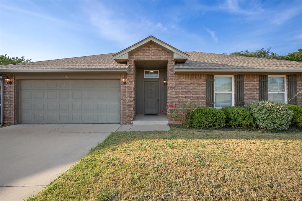 Must see this adorable home, not far from campus. Exceptionally well maintained home in a beautiful neighborhood. This home boasts modern fixtures and designthroughout its open floorpan. Beautifully kitchen, wood look tile floors, Walk in closets and plenty of storage!New roof, flooring and appliances in 2018! 6-8 person storm shelter as well!