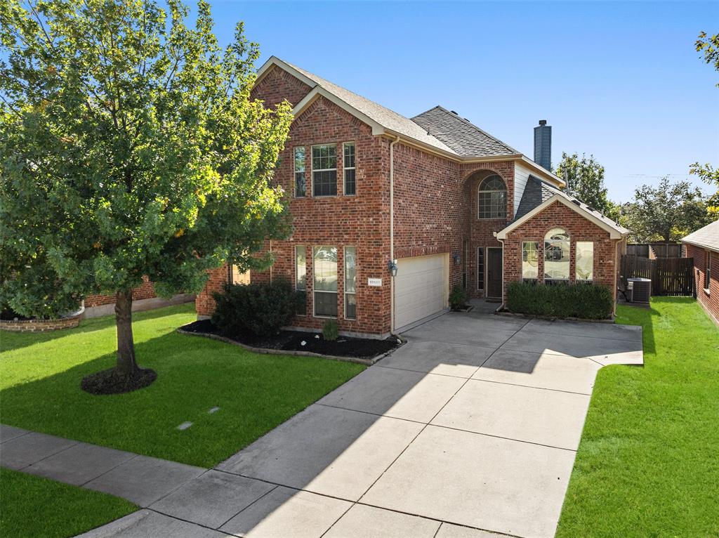 Welcome to this beautifully updated home in the highly sought-after Reserve at Westridge, offering comfort, privacy, and exceptional livability in Prosper ISD. The main level features a welcoming foyer, spacious living room, formal dining room, large kitchen, breakfast area, and two split bedrooms. Entertaining family and friends is effortless with this easy-flow floor plan that connects the main living spaces seamlessly.

The heart of the home is the updated kitchen—a true chef’s delight—featuring brand-new stainless-steel appliances including a microwave, dishwasher, and induction cooktop. New carpet is being installed, giving the home a fresh, move-in-ready feel. The open layout flows naturally into the living and dining areas, creating an inviting atmosphere for everyday living and special gatherings.

The private primary suite offers a luxurious ensuite bath with dual vanities, a soaking tub, separate shower, and a spacious walk-in closet. A separate guest bedroom on the first floor provides ideal accommodations for visitors or multigenerational living.

Upstairs, enjoy an oversized game room and dedicated media room, along with two large secondary bedrooms and a full bath—perfect for movie nights, football parties, and holiday entertaining. The large landscaped backyard offers enhanced privacy with minimal visibility from neighbors, and the back patio provides a peaceful space to unwind and enjoy beautiful North Texas sunsets.

Residents of Reserve at Westridge enjoy incredible amenities, including a multi-pool waterpark with slides and splash pad, clubhouse, parks, playgrounds, walking trails, and a stocked catch-and-release pond. Conveniently located near US-380, Dallas North Tollway, shopping, dining, and entertainment, this home blends convenience with resort-style living. A wonderful opportunity to own a well-maintained and highly functional home in a thriving McKinney community.