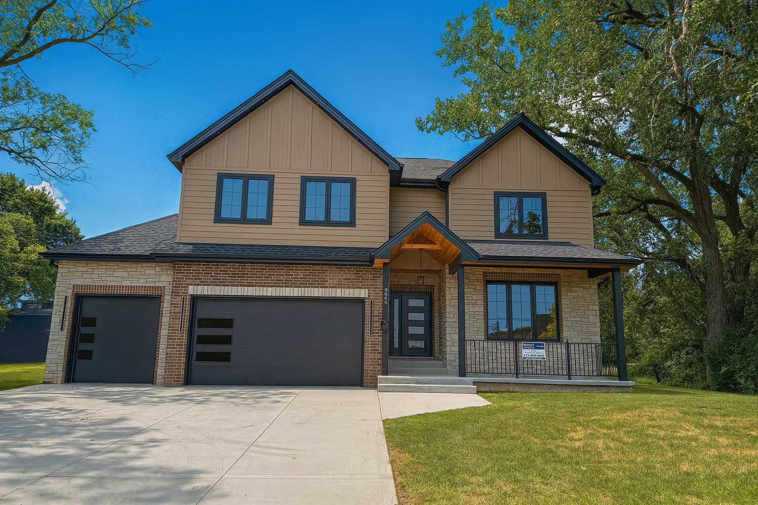 **High-Quality New Construction Home**  Experience luxury living in this meticulously crafted new construction home, designed with both style and functionality in mind.     **4 Bedrooms + Office, Unfinished Basement, 3-Car Garage**  This model offers four bedrooms plus an office, providing flexibility for work-from-home arrangements or guest quarters. The unfinished basement offers endless possibilities for customization, while the spacious three-car garage ensures ample storage space.    **Impressive Foyer and Open Layout**  As you enter, you'll be greeted by a grand foyer that sets the tone for elegance and sophistication. The open layout seamlessly connects the eat-in kitchen, complete with an island and pantry, to the inviting great room, making it an ideal space for gatherings and entertainment.     **Formal Dining Room**  A formal dining room adds a touch of refinement, perfect for hosting dinner parties or enjoying family meals in style.    **Convenient 2nd Floor Laundry**  No more hauling laundry up and down stairs - the second-floor laundry room adds convenience to your daily routine.    **Luxurious Master Suite**  Retreat to the master bedroom oasis, complete with a master bathroom and walk-in closet, offering privacy and relaxation after a long day. Three additional bedrooms and two bathrooms provide ample space for family members or guests.    **Great Location**  Conveniently located close to shopping and I-294, this home offers easy access to amenities and transportation, making it an ideal choice for modern living.  With its blend of elegant design, modern amenities, and prime location, this high-quality new construction home is sure to exceed your expectations.