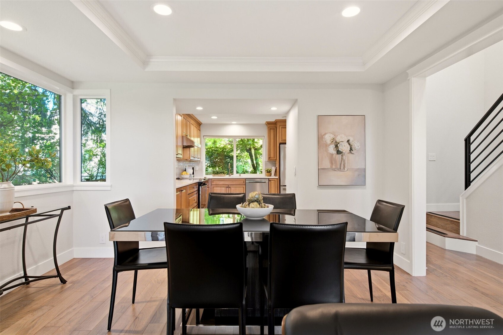 Elegant dining area flowing seamlessly into the main living spaces.