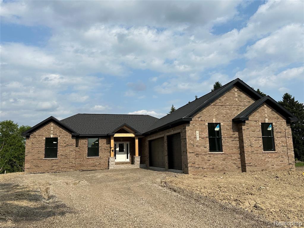NEW CONSTRUCTION!!! Located in the prime location in Livonia, sprawling ranch over 2100 sq ft! On a 1/3 of an acre lot, home is full of upgrades, 9 ft first floor with step ceiling with crown molding and light and fireplace in great room, huge kitchen with extra cabinets with lighting and crown, oversized island and a walk in pantry quartz countertops, finished first floor laundry room, primary with an oversized walk in closet, 3 car courtyard entry garage, insulated doors and garage door openers! 9 ft basement with 3 piece plumbing, sealed foundation with egress window! All the final touches will be completed soon!! Don’t miss out on your chance to get into a new home in heart of Livonia, close to shopping, expressways, Stephens high school district! The list can go on an on! Hurry and call for an apt today!