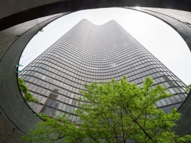 Rarely available, one-of-a-kind, approx. 2300 sf double corner: meticulous details and finest quality throughout, unobstructed epic panoramic 300-degree views of lake, Navy Pier, City, fireworks, DuSable/ Lake Shore Drive, city skyline, and vistas of three States. This impressive split floor plan has stained maple wood floors throughout. Elegant soffits grace the main room and add a subtle, multi-level look with the most sophisticated chandeliers and light fixtures. State-of-the-art kitchen with stainless steel appliances: Thermador fridge, induction cook top, KitchenAid stove, microwave, and dishwasher. Honed granite countertops with a stone backsplash give an elegant touch that flows throughout the property. There is an additional bar area with stone counter, sink, and wine chiller. Two luxurious bathrooms with marble showers and floors. Plenty of closet space, elegant light fixtures, custom electric blinds throughout, in unit front loading Bosch washer/dryer. This is a 5-star full amenity building, which features 24 hr. doormen, 2.5-acre park on 3rd floor with lagoon/waterfall, indoor and outdoor pools, health club with steam/sauna, racquetball/basketball court, barbecue area, outdoor playground, indoor children's playroom, indoor dog run. Walk to Navy Pier, Michigan Avenue, restaurants, shops, museums, dog park, and a lot more. A must-see!