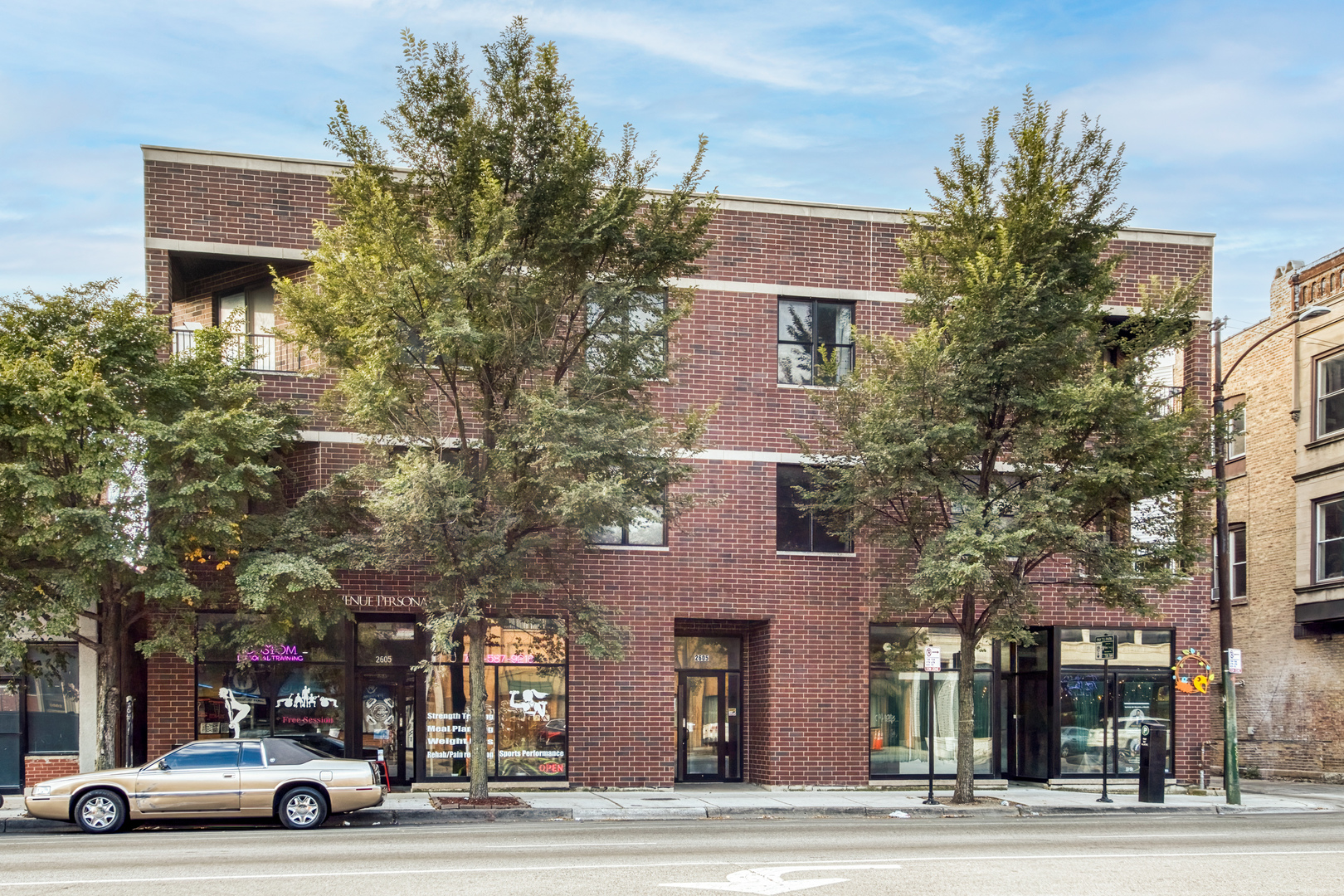 Welcome home to this sun-filled, like-new 2 bed/2 bath corner condo set in an intimate elevator building in the heart of West Bucktown. With its prime location just two blocks from the 606 Trail, you'll enjoy easy access to Wicker Park, Logan Square, Six Corners, and the Blue Line, along with endless options for neighborhood cafes, restaurants, and nightlife.    The home's thoughtful extra-wide layout offers both comfort and style. A modern kitchen anchors the living space with stainless steel appliances, espresso cabinetry, quartz counters, and a large island that's perfect for casual dining or entertaining.    The primary suite includes a spacious walk-in closet with custom organization and a private bath featuring dual vanities, porcelain tile, and a glass-enclosed shower. A second large bedroom and full bath provide flexibility for guests, a home office, or both. Enjoy your own private balcony, ideal for grilling or relaxing outdoors. Attached Garage parking is included, along with the convenience of elevator access in a boutique setting. Bright, modern, and perfectly located, this home offers the best of West Bucktown living with a neighborhood feel and city conveniences all around.