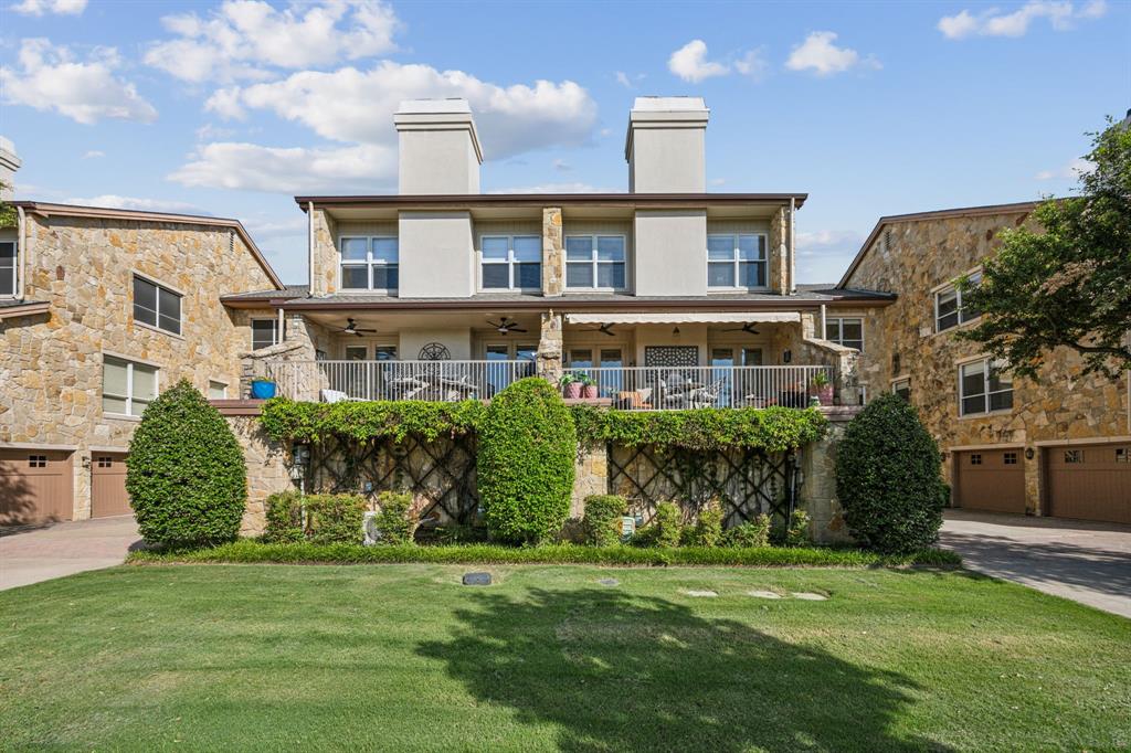 Experience the epitome of refined living in this stunning four-story condo located in the prestigious Castle Hills neighborhood. Designed for comfort and style, this home features a private elevator offering seamless access to every level, complemented by elegant hand-scraped hardwood floors.
The expansive, recently updated kitchen is a chef’s dream — equipped with generous storage including pull-out drawers, two sinks, dual trash compartments, wine racks, a warming drawer, built-in griddle on the gas cooktop, pot filler, appliance pantry, and an oversized butcher block island perfect for entertaining.
Outdoor living is equally impressive. The second-floor patio offers a remote-controlled awning for shade and year-round enjoyment, while the third-floor terrace features a covered gazebo with ample space for a BBQ and overlooks the vibrant retail section.
With two luxurious primary suites—one with a private patio, the other boasting lake views across the street—this home offers privacy and tranquility for all.
Located in a lively community with walkable access to shops and local dining, this property delivers the ultimate blend of convenience, comfort, and elegance.