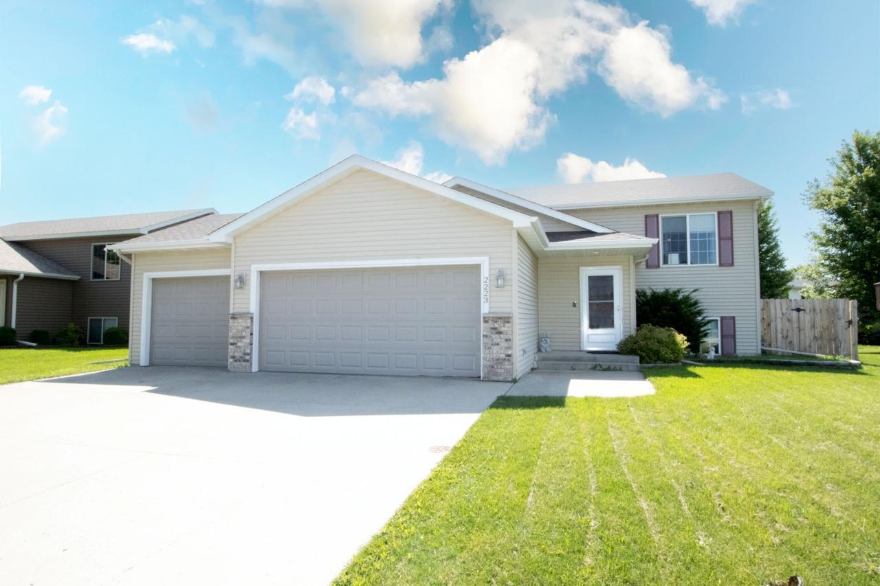 Welcome to this upper North Mankato home, complete with 4 bedrooms, 2 bathrooms and a 3 stall attached garage. This home has been polished with an entertainment friendly, open floor plan design.  That open floor plan consists of the living room, dining room and kitchen.  There are two bedrooms on this level, both of which have walk-in closets.  The upper level full bathroom is generous in size, and has both main level access as well as access from the primary bedroom.   The lower level is comprised of a roomy family room, 2 additional bedrooms, a ¾ bathroom and the laundry/utility room.  The great backyard boasts a brick patio, a storage shed, and is completely fenced in.  With its convenient location near parks, trails, and schools, this one is sure to please!