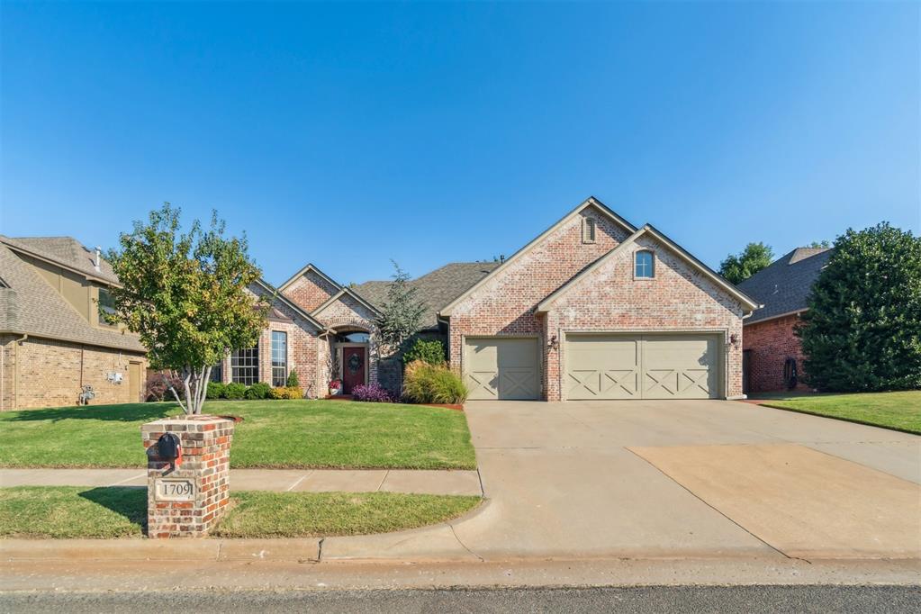 Beautifully maintained 4-bedroom, 3-bath home featuring a spacious upstairs bonus room—perfect for a game room, office, or second living space. Thoughtfully updated and cared for with pride, this home combines modern upgrades with everyday comfort.
Highlights include a new roof (2024), new water heater (2022), and a new A/C unit and furnace (2021). The kitchen is equipped with granite countertops, stainless steel appliances, and updated refrigerator, oven, microwave, and dishwasher. Fresh carpet (2020) and updated systems make this home truly move-in ready.
The garage is a showstopper, featuring epoxy-coated floors, built-in custom cabinetry, and an in-ground storm shelter for safety and convenience. Outdoors, you’ll find a serene backyard retreat with a covered patio and decorative stamped concrete—ideal for entertaining or quiet evenings at home.
Nestled at the back of a quiet neighborhood in the highly sought-after Edmond Schools, this property offers peace and privacy without sacrificing access to shopping, dining, and major highways. Community amenities include a pool, gym, playground, and scenic pond, making it a perfect blend of lifestyle and location.